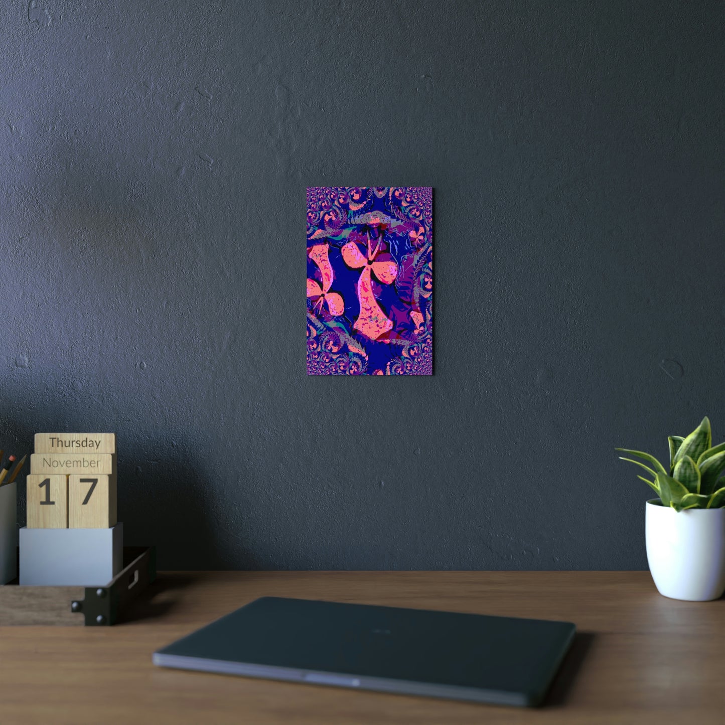 Aluminum Composite Panels ... "A Model's Showcase & Photo-Shoot" ... 'Pink, Purple, Blue ... Pink, Purple, Blue' ... Fractals & Illusions ... Circa Dec 2022 ... Client Portfolio ... Original Works ...