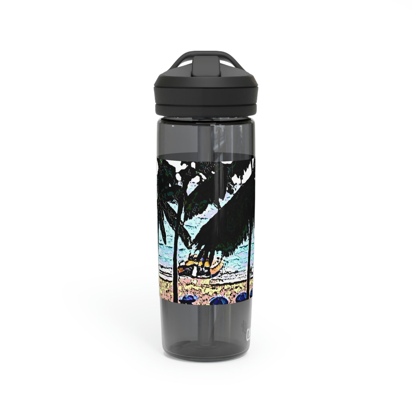 CamelBak Eddy®  Water Bottle, 20oz\25oz ... "A Beautiful Beach Amongst The Palms" ... The Outrigger Waikiki, Honolulu, Oahu ... Original Works ...
