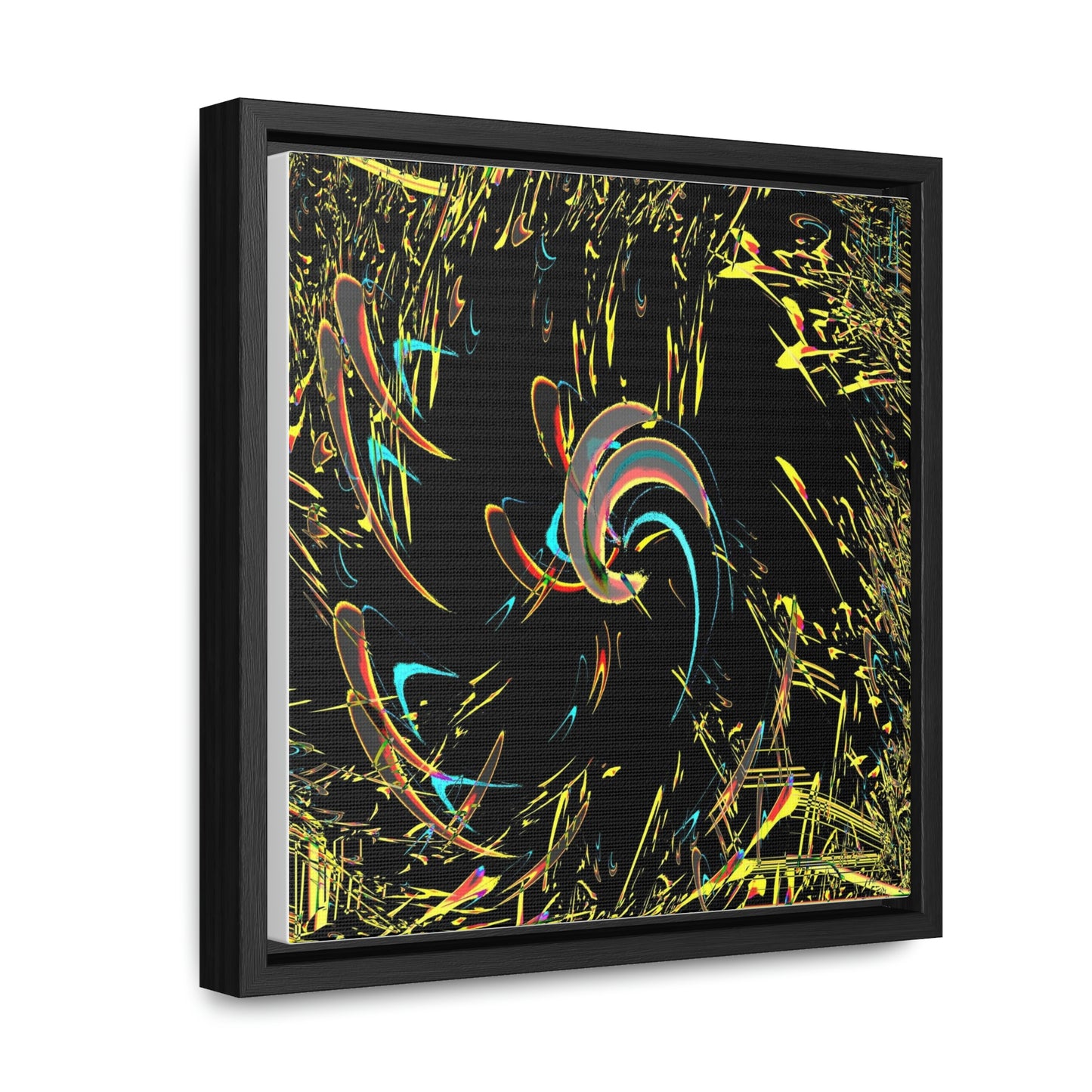 Gallery Canvas Wraps, Square Frame ... "Waning Moon" ... Central Idaho ... October 2022 ... Rendering Time: 22 Hours ... Original Works ...