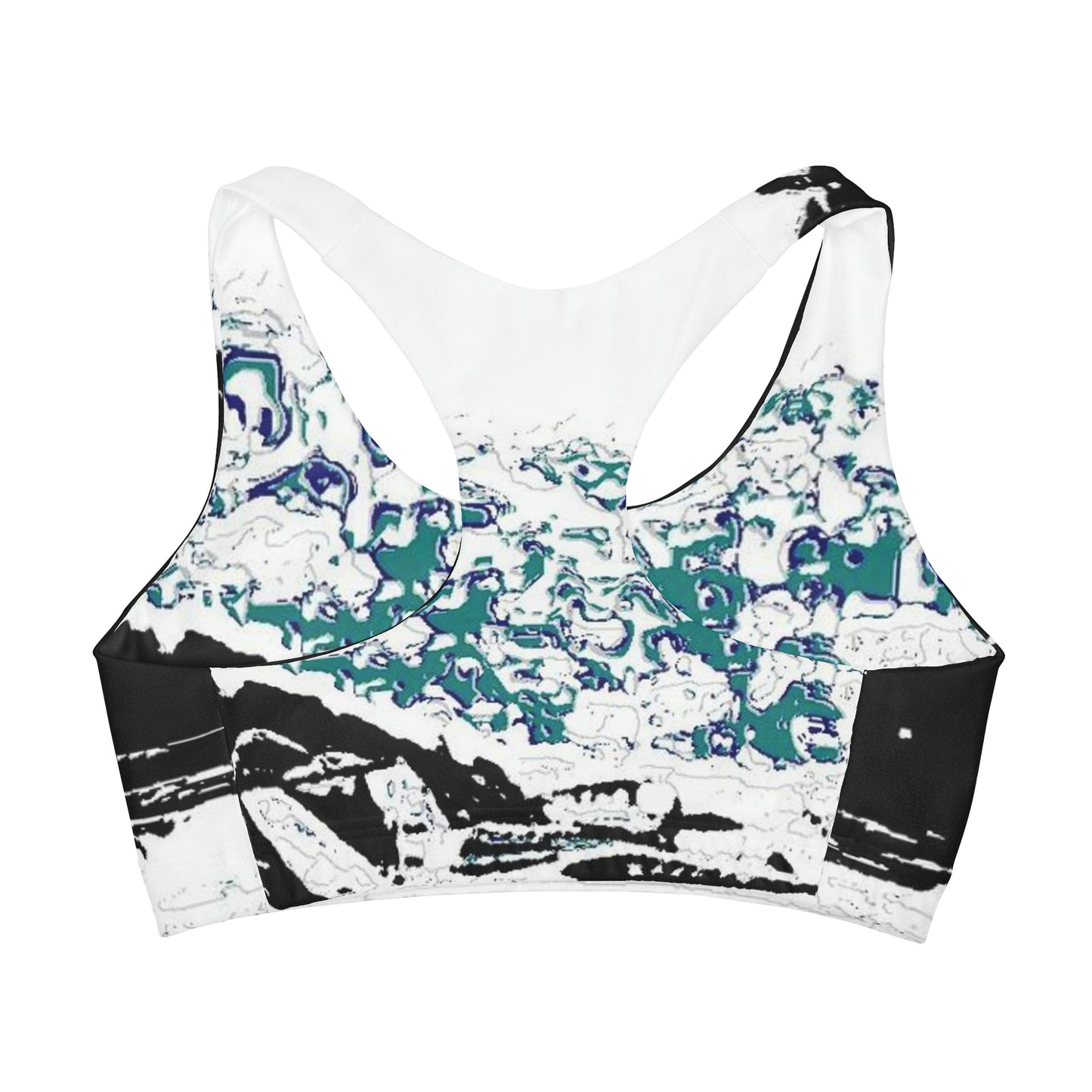 Girls' Double Lined Seamless Sports Bra ...  Seattle Columbia Cup On Lake Washington ... "Dave Wilcox Heads For The Win" ... Associate Gift-Photo ... Original Works ...