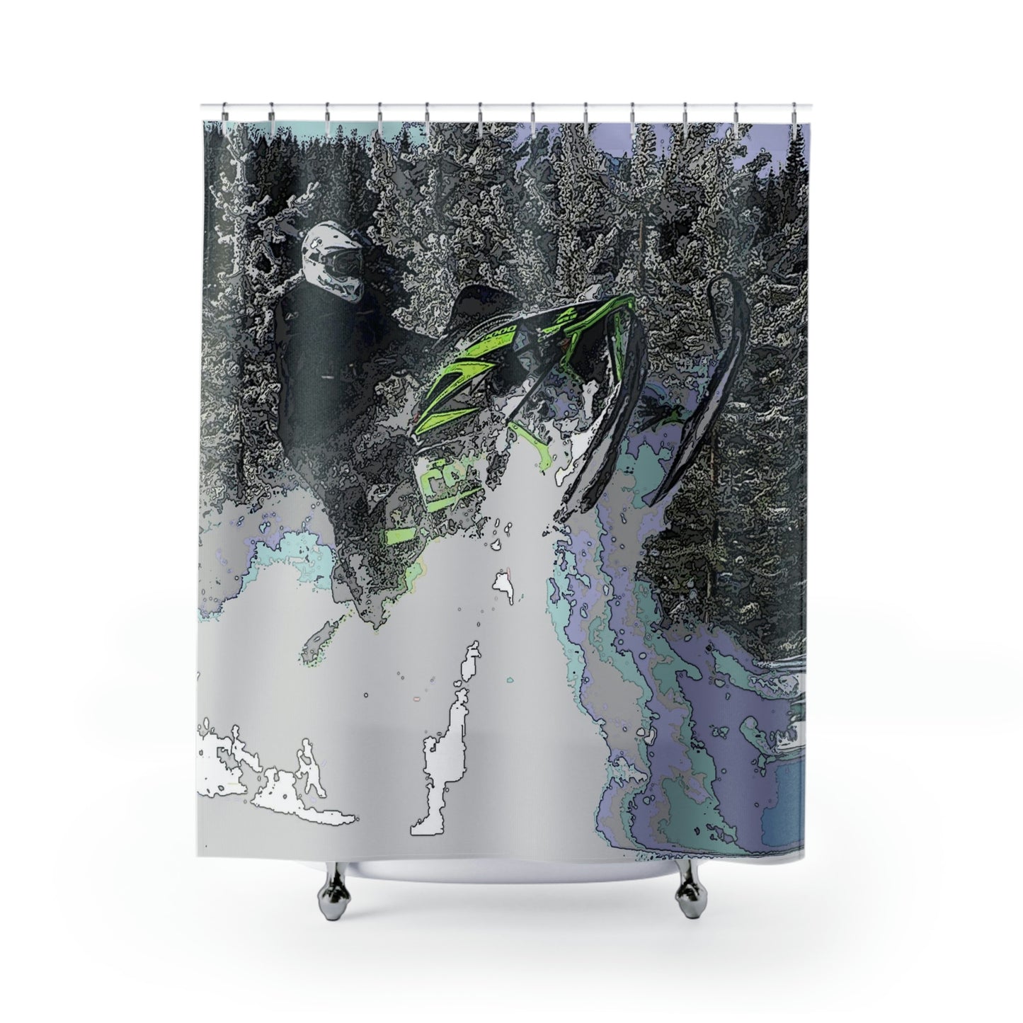 Shower Curtains ... Come Fly With The Professionals ... CIP-Airways ... 'Getting-Er-Done' ... Original Works ... December 2022 ...