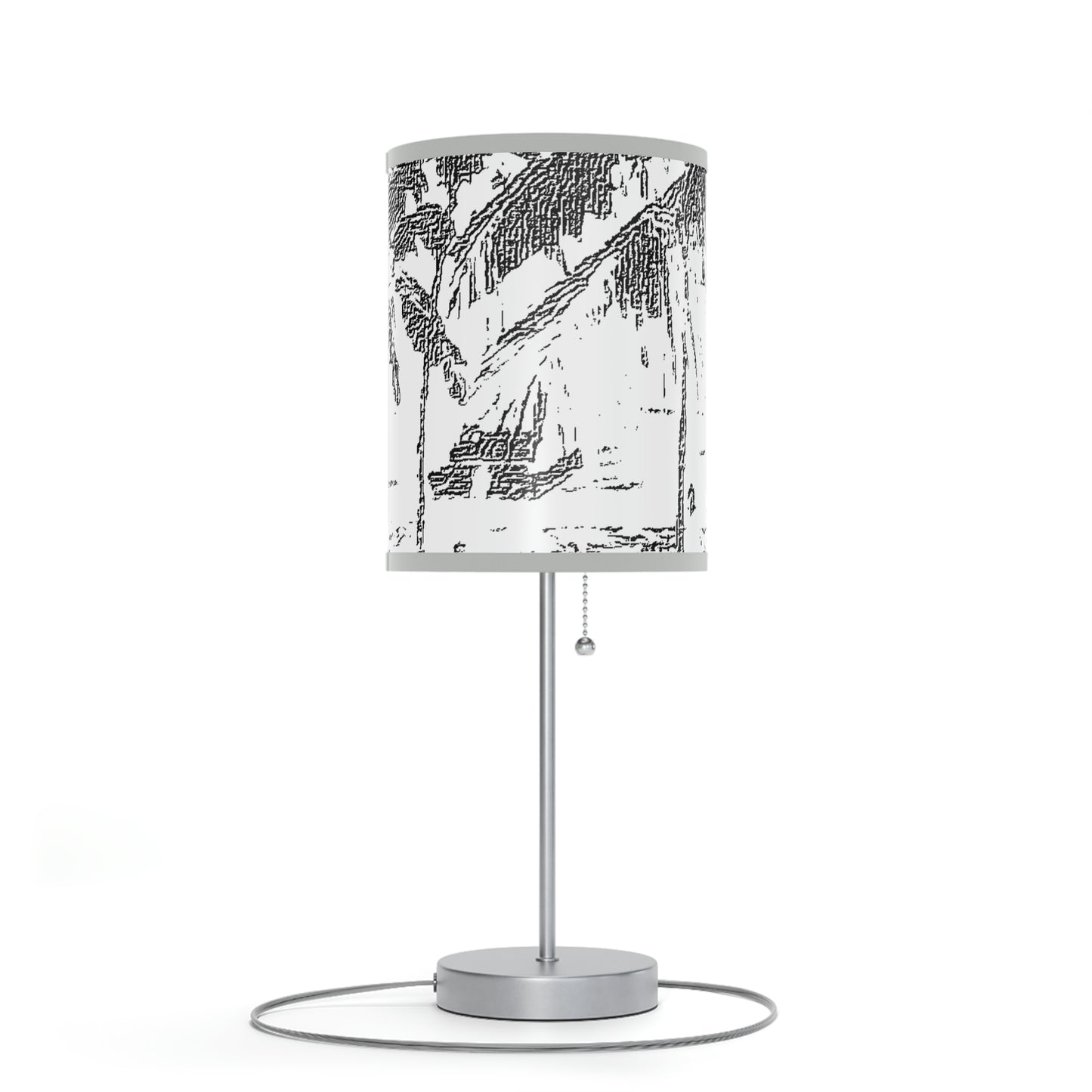 Lamp on a Stand, US|CA plug ... "The Royal Hawai'ian: Waikiki Beach_Beach" ... Honolulu, HI ... Ocotber 2014 (Halloween) ... Original Works ...