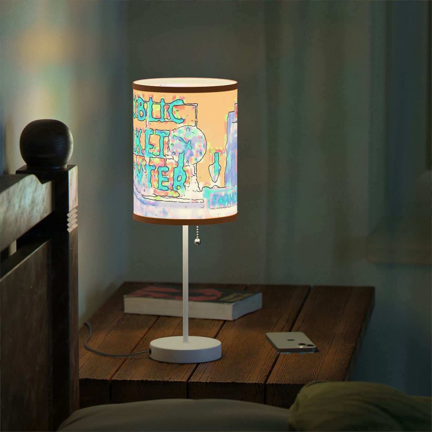 Lamp on a Stand, US|CA plug ... A Little Bit Of Seattle's Public Market "To Light Things Up" ... Seattle, 2013.