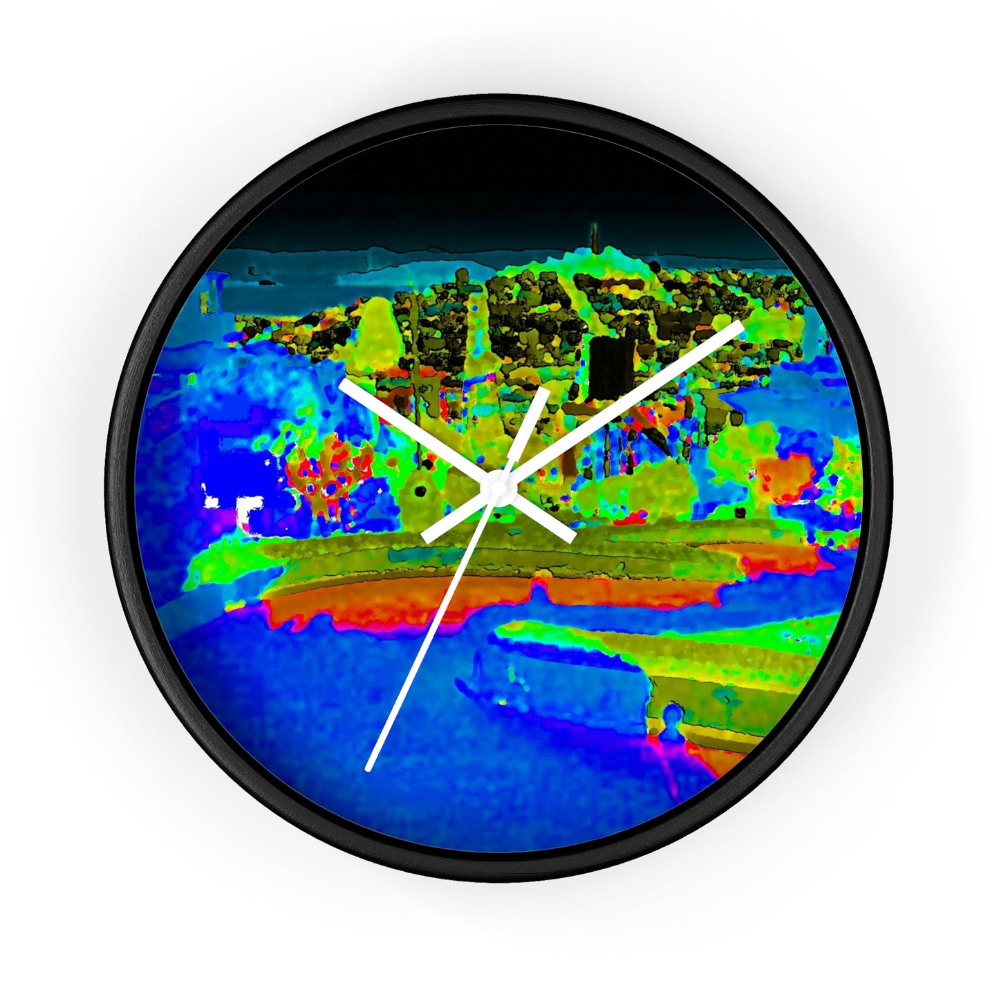Wall clock ... "Lombard Street San Francisco, CA, USA" ... Family Archives 1970's ... Original Works ...