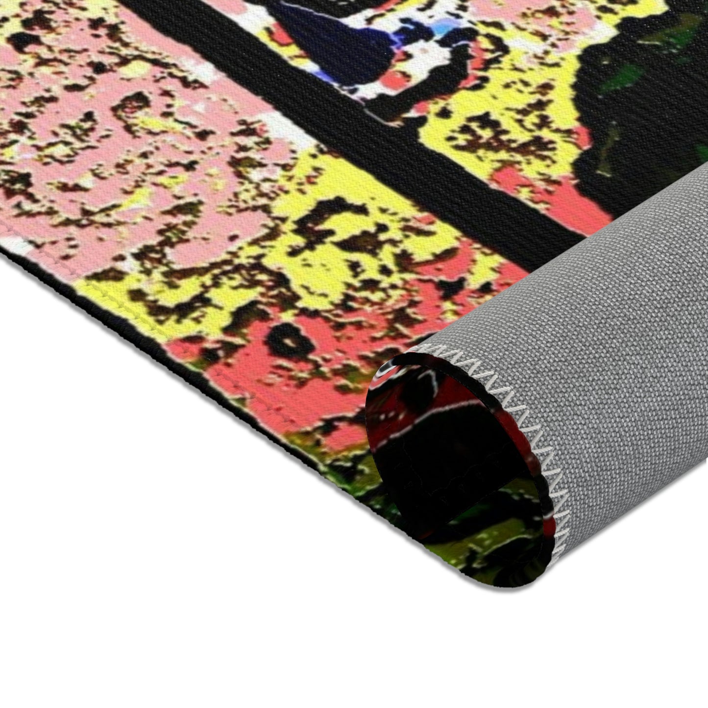 Area Rugs ... "A Beautiful Beach Amongst The Palms" ... The Outrigger Waikiki, Honolulu, Oahu ... Original Works ...