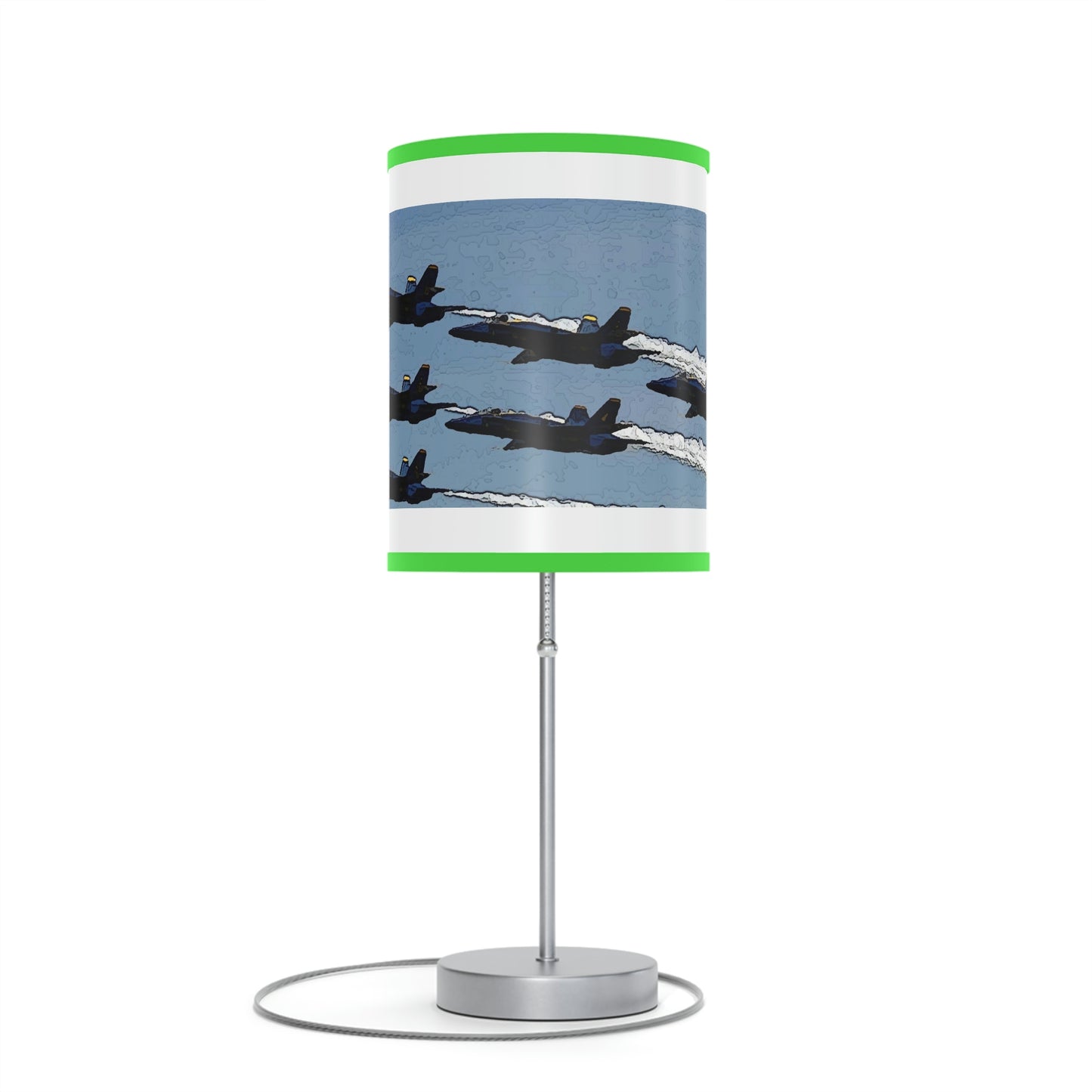 Lamp on a Stand, US|CA plug ... Seattle Seafair ..."Blue Angels Run Over Lake Washington" ... Circa Mid 1980's ... Dr FJ Holt ... Original Works ...