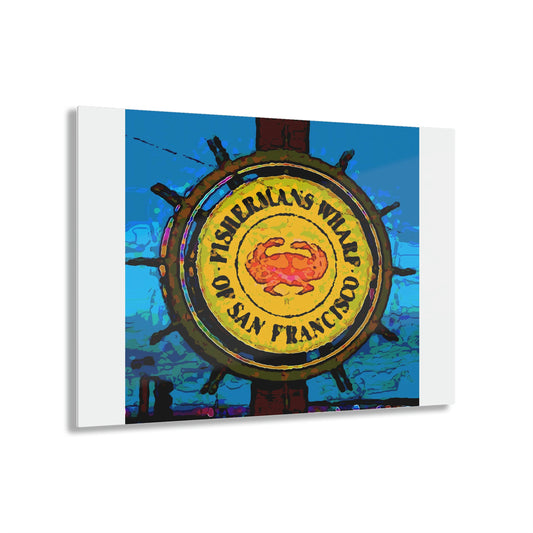 Acrylic Prints ...  "No.9 Fishermen's Grotto - Fishermen's Wharf, SF, California" ... Family Archives: 1970's ... Original Works ...