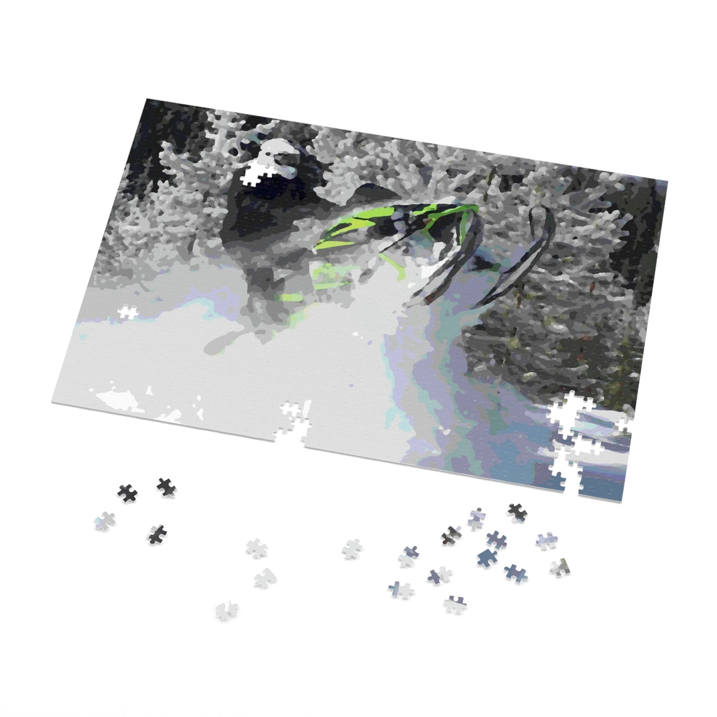 Jigsaw Puzzle (30, 110, 252, 500,1000-Piece) ... Piece-By-Piece ... "Count The Hours & Enjoy The Colors..!" ... Original Works: Phots' Photo: Les Objets D'Art ...