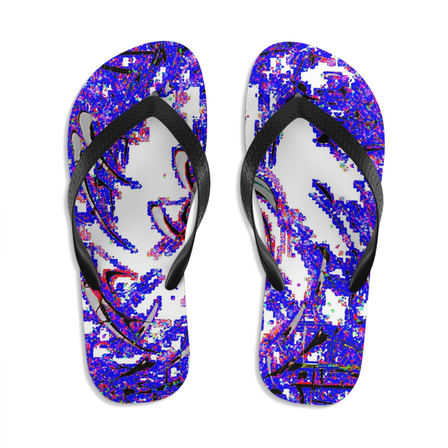 Unisex Flip-Flops ... "Waning Moon" ... Central Idaho ... October 2022 ... Rendering Time: 22 Hours ... Original Works ...