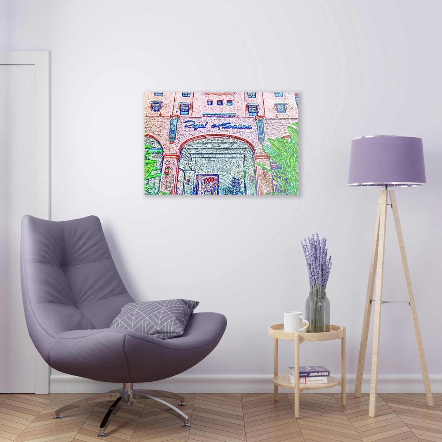 Acrylic Prints ...  "La Grande Entree" At: 'The Pink Palace' ... The Royal Hawai'ian ... Honolulu, HI ... '27Oct2014' ... Original Works ...