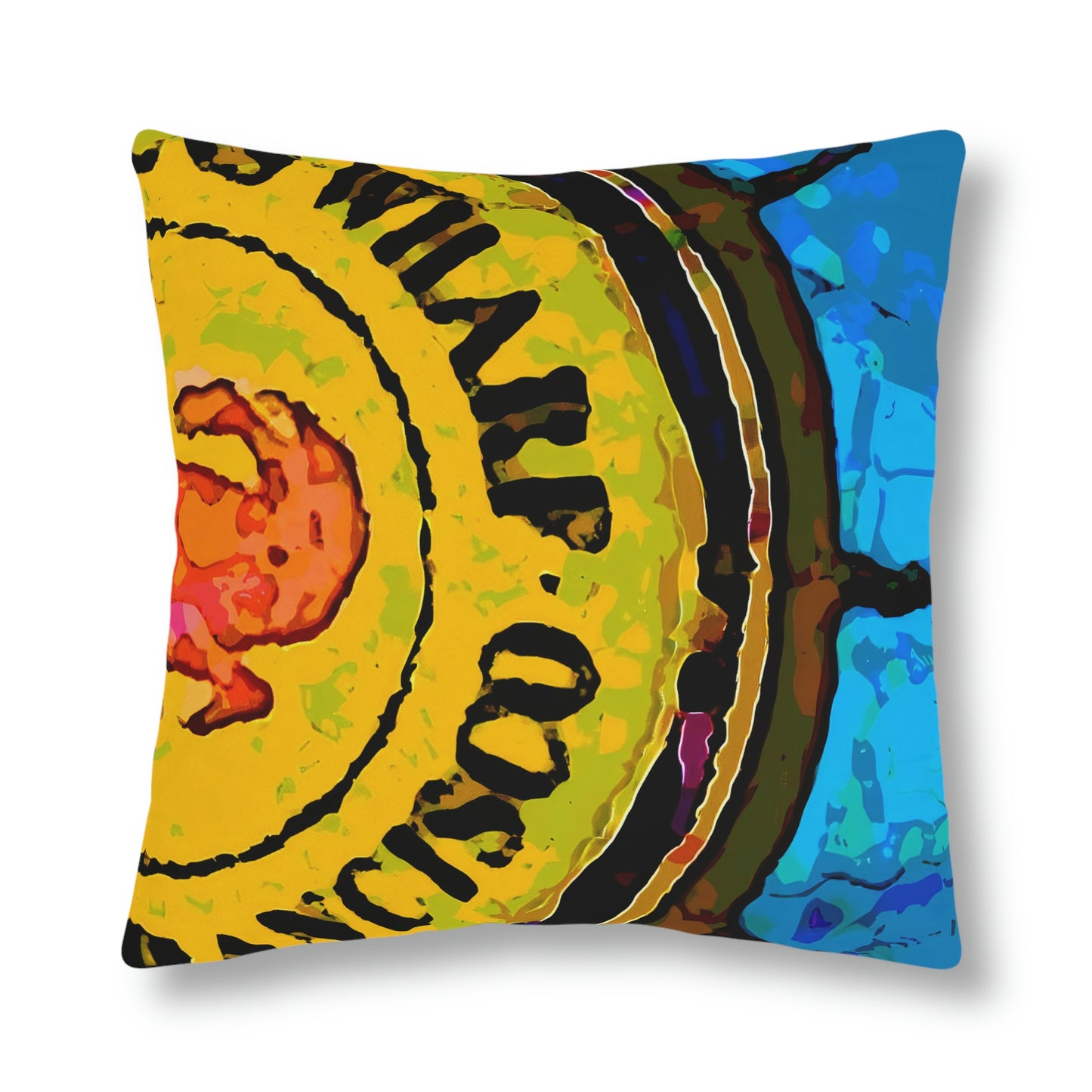 Waterproof Pillows ... "No.9 Fishermen's Grotto - Fishermen's Wharf, SF, California" ... Family Archives: 1970's ... Original Works ...