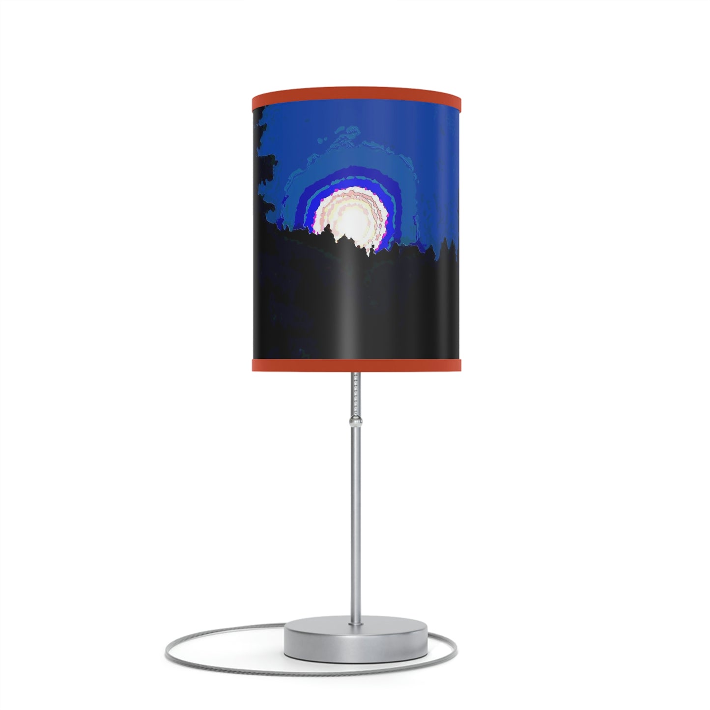 Lamp on a Stand, US|CA plug ... "The Road Home" ...' Over The River & Through The Woods To? ...' ... Moonscape Near Elk City, Idaho ... Original Works ... 5Jan23 ...