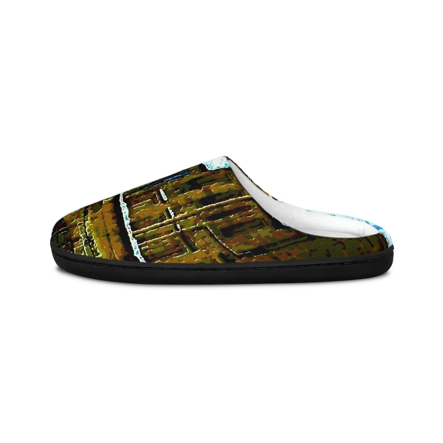 Men's Indoor Slippers ... Walikng The Streets & Alleys ... 'Strolling The Canals ... '  ... Original Works  ...