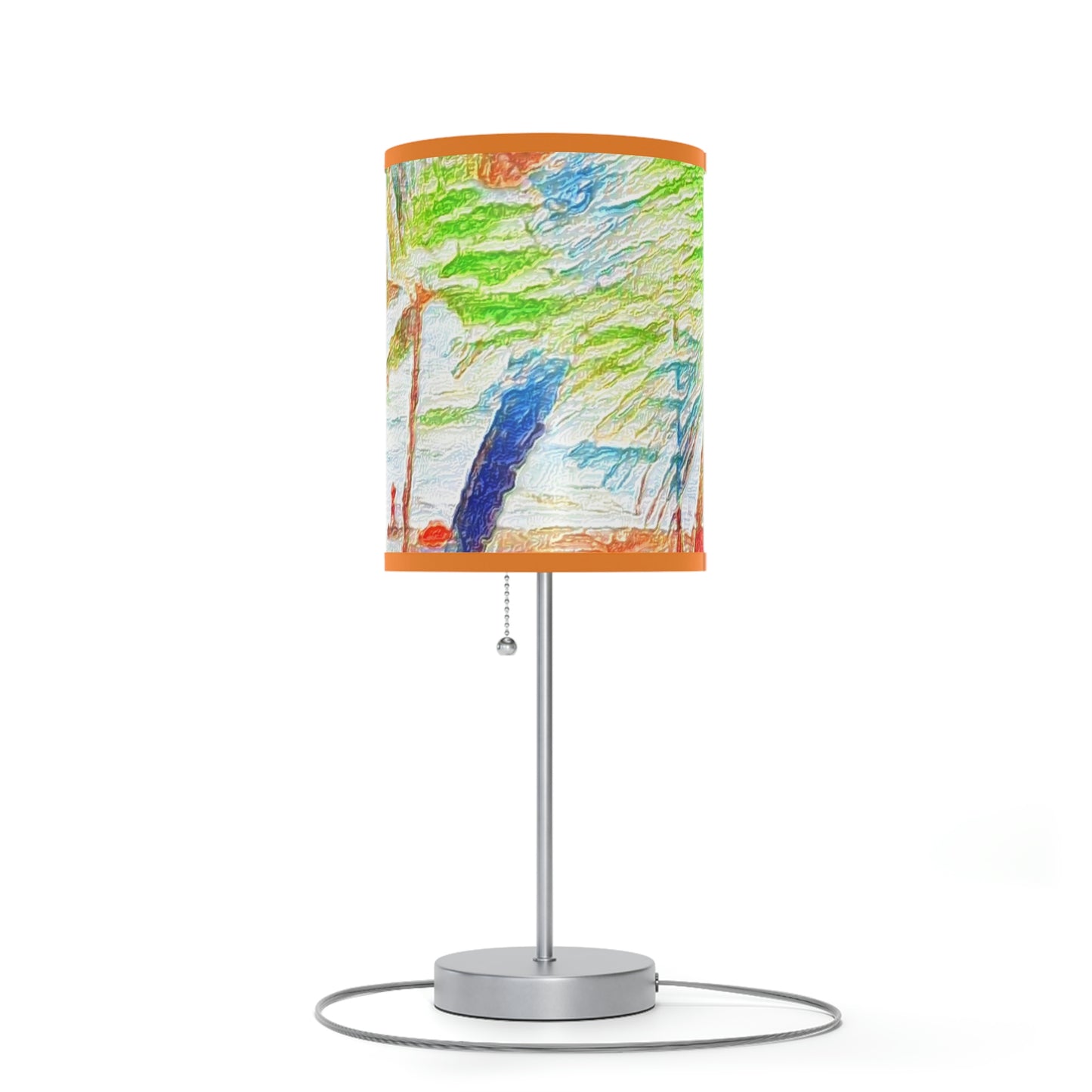 Lamp on a Stand, US|CA plug ... "The Royal Hawai'ian: Waikiki Beach_Beach" ... Honolulu, HI ... Ocotber 2014 (Halloween) ... Original Works ...