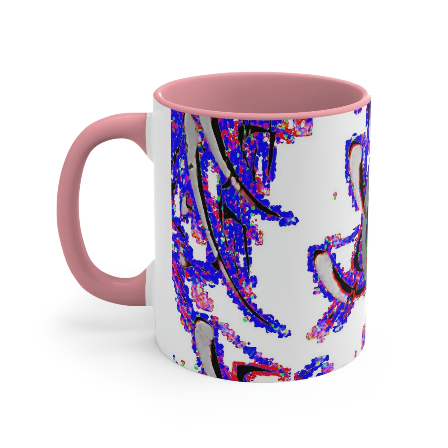 Accent Coffee Mug, 11oz ... "Waning Moon" ... Central Idaho ... October 2022 ... Rendering Time: 22 Hours ... Original Works ...