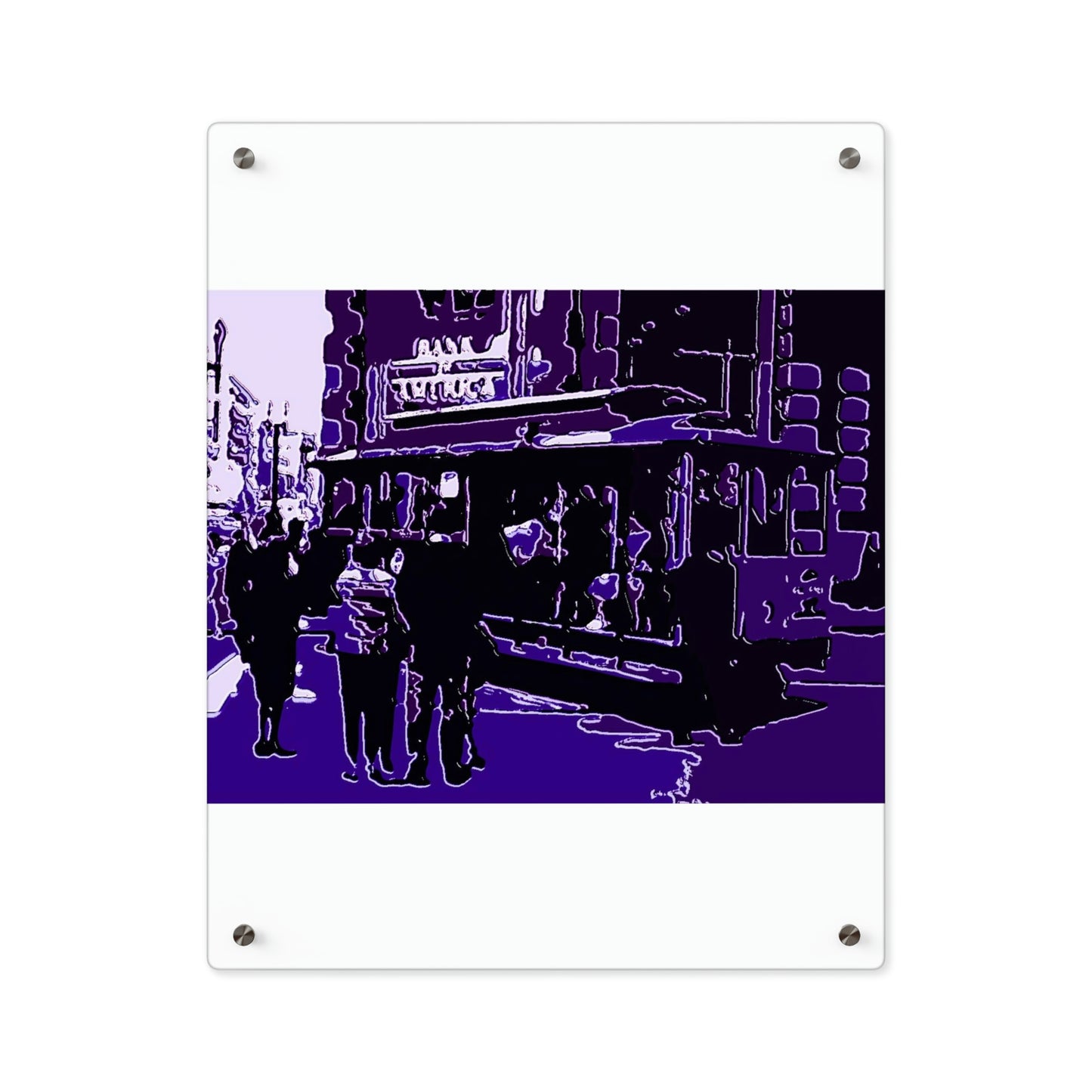Acrylic Wall Art Panels ... San Francisco ... 'Rice-A-Roni-A-San Francisco Treat' ... "A Cable Car Classic" ... Family Archives: 1973 ... Original Works ...