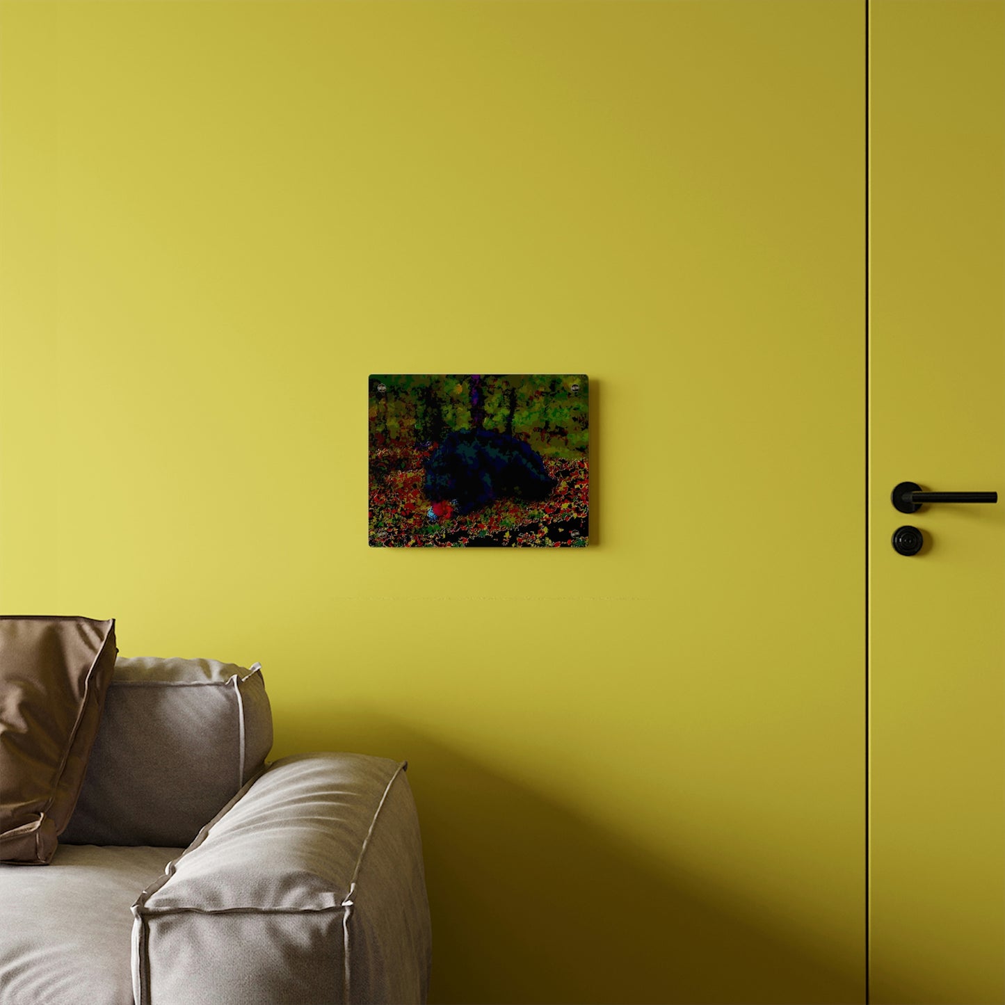 Acrylic Wall Art Panels ... RCY: "Rhett Creek Yogi ... '500 Lbs Of Autumn Season Hunger' ..."  ... September 2022 ... Central Idaho ... Original Works ...