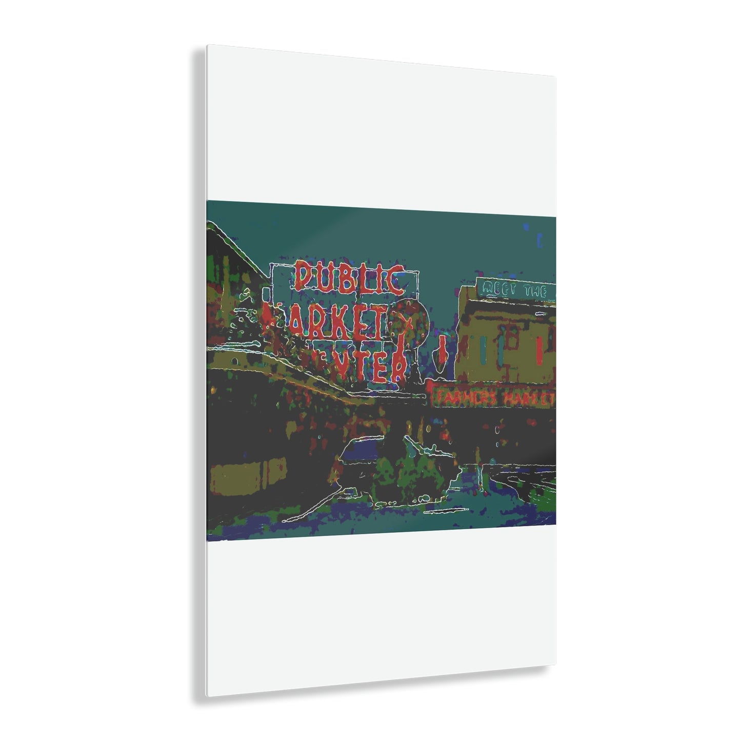 Acrylic Prints ... "Seattle's PPM: Pike-Place-Market" ... I Remember That Day ... The Photo Shoot ... 'It Was Snowing' ... Original Works ...