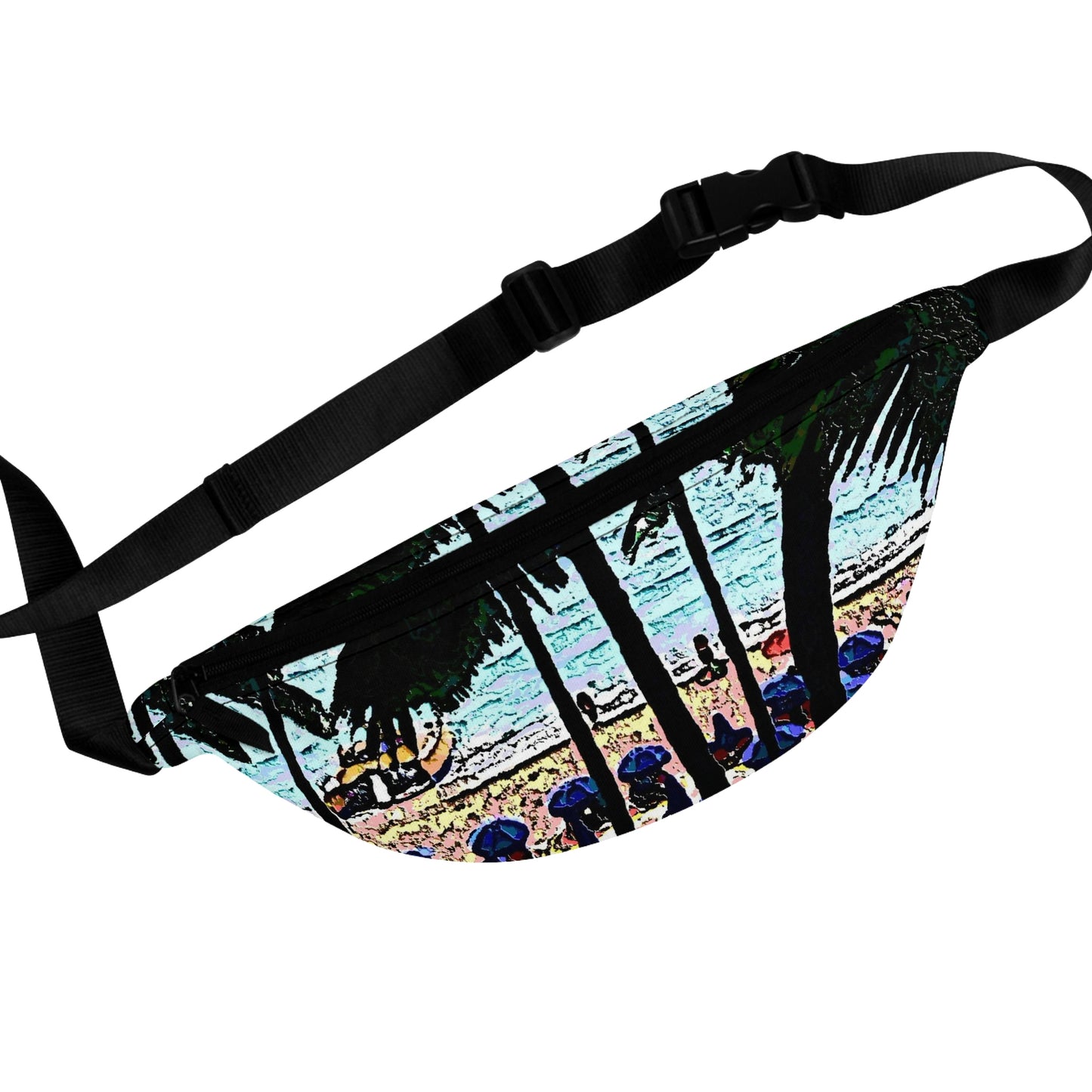 Fanny Pack ... "A Beautiful Beach Amongst The Palms" ... The Outrigger Waikiki, Honolulu, Oahu ... Original Works ...
