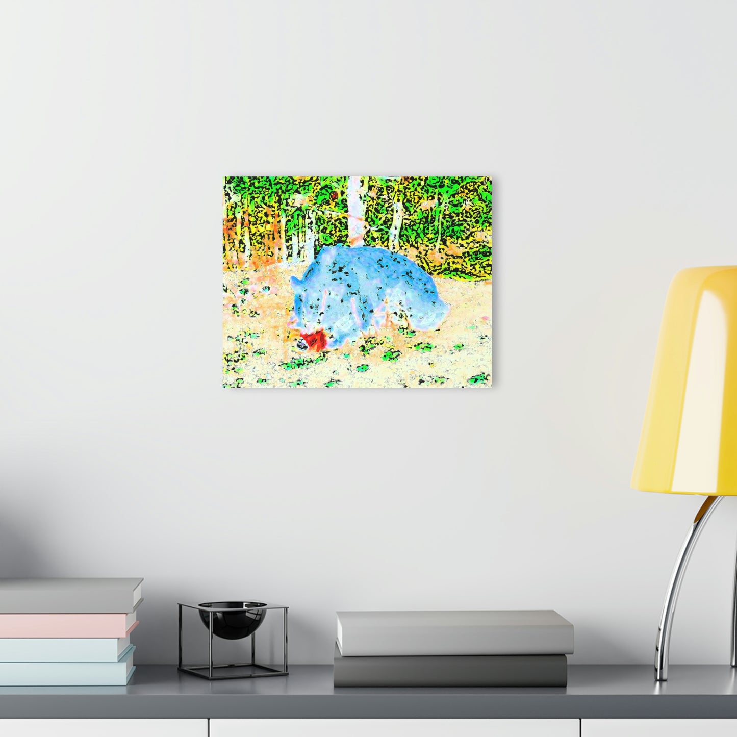 Acrylic Prints (French Cleat Hanging) ... RCY: "Rhett Creek Yogi ... '500 Lbs Of Autumn Season Hunger' ..."  ... September 2022 ... Central Idaho ... Original Works ...
