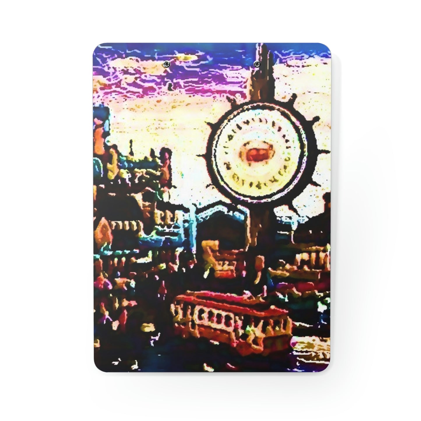 Clipboard ... "No.9 Fishermen's Grotto - Fishermen's Wharf, SF, California" ... Family Archives: 1970's ... Original Works ...