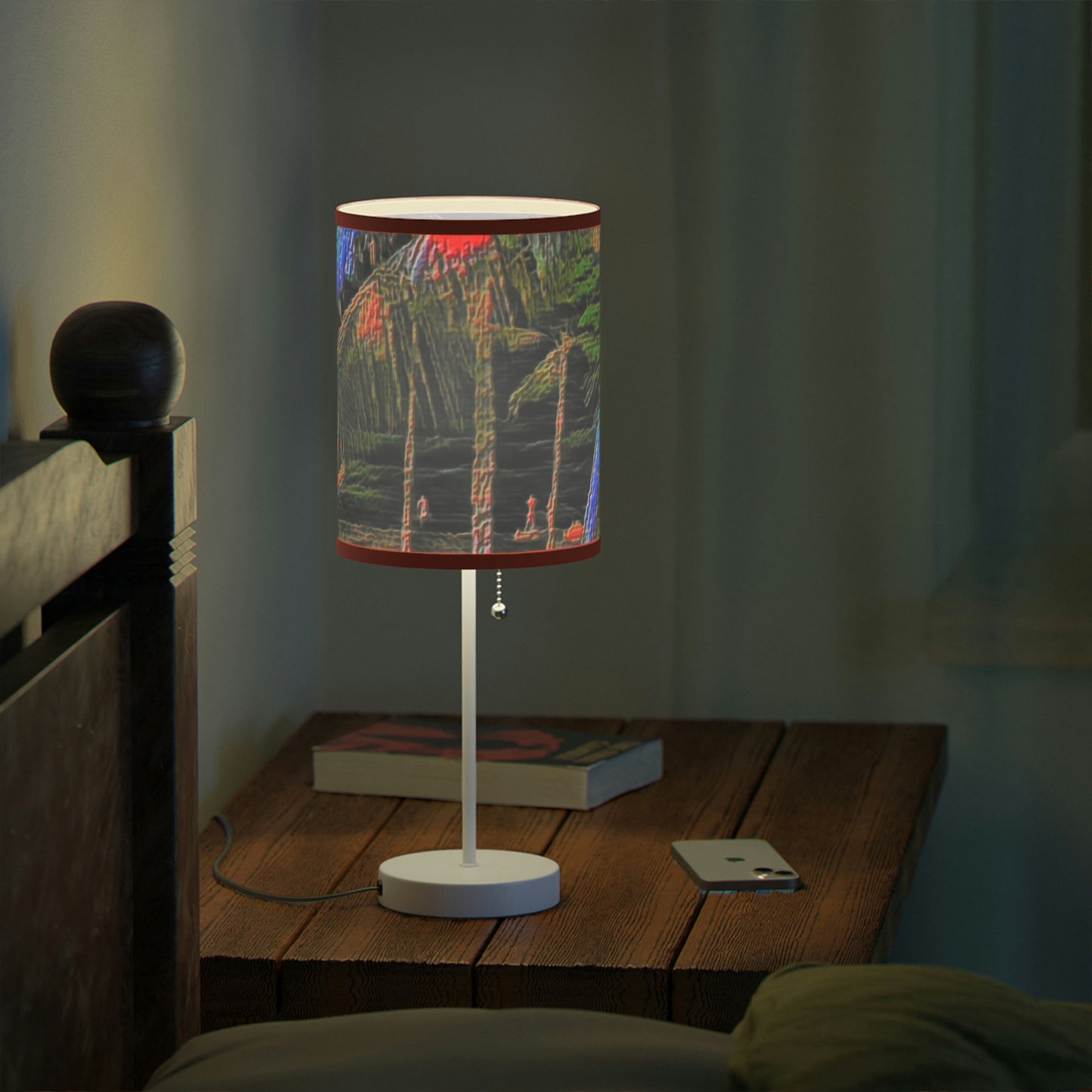 Lamp on a Stand, US|CA plug ... "The Royal Hawai'ian: Waikiki Beach_Beach" ... Honolulu, HI ... Ocotber 2014 (Halloween) ... Original Works ...