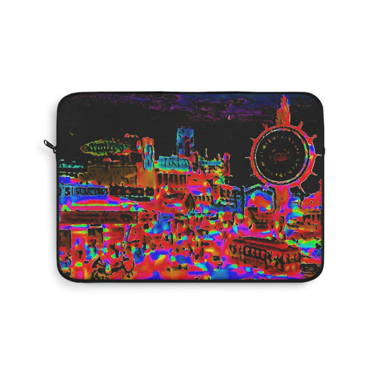 Laptop Sleeve ... "No.9 Fishermen's Grotto - Fishermen's Wharf, SF, California" ... Family Archives: 1970's ... Original Works ...