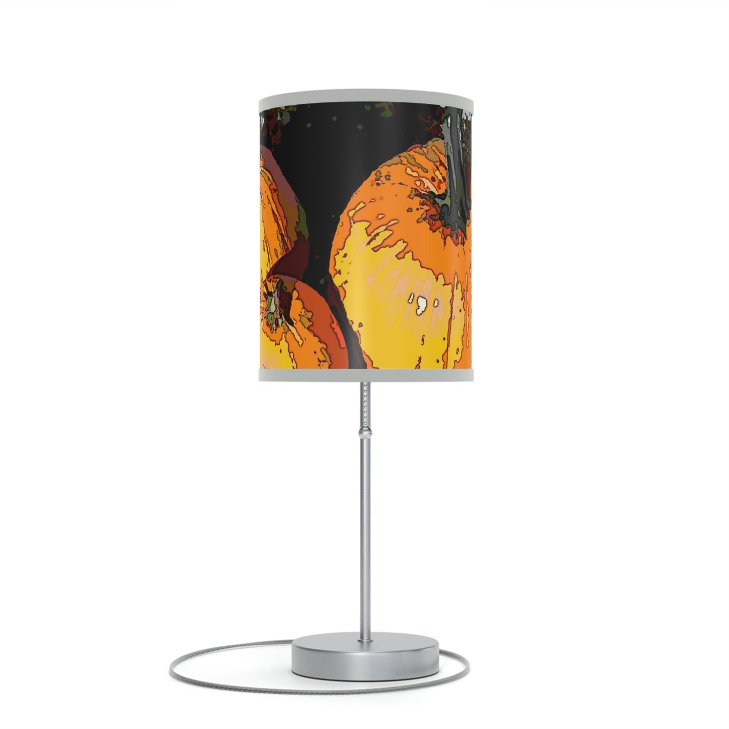 Lamp on a Stand, US|CA plug ... "A Lantern Within A Jack-O-Lantern" ...