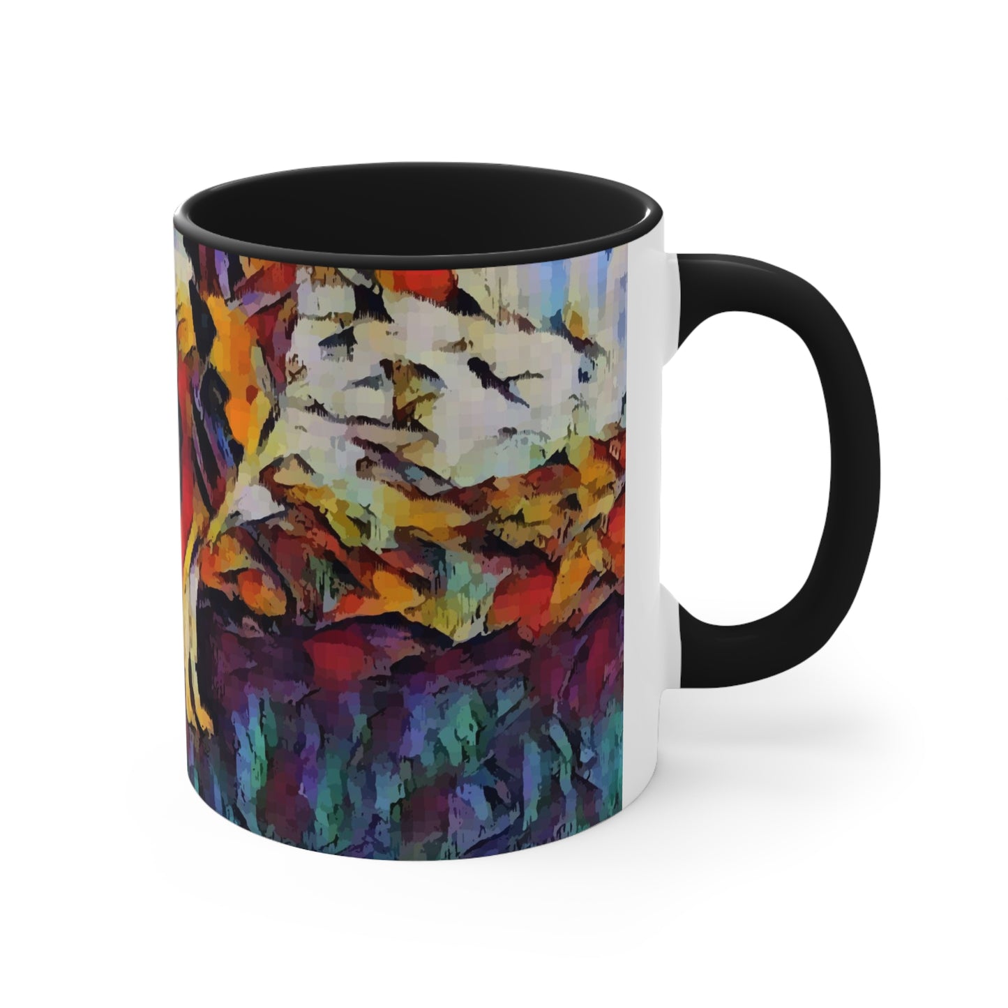 Accent Coffee Mug, 11oz ... Coyote ... "Yosemite Valley: Circa May23 ... KPH Base Photo" ... Original Works ...