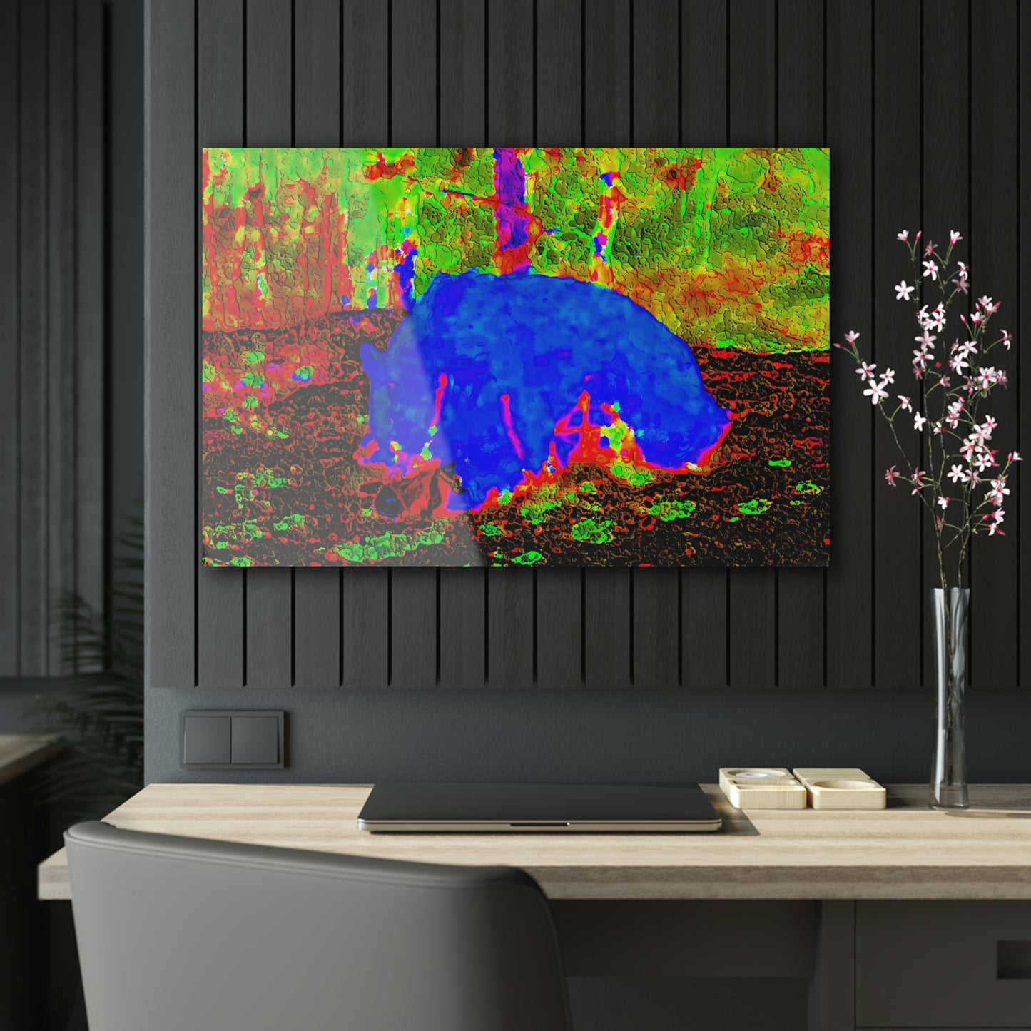 Acrylic Prints ... RCY: "Rhett Creek Yogi ... '500 Lbs Of Autumn Season Hunger' ..."  ... September 2022 ... Central Idaho ... Original Works ...