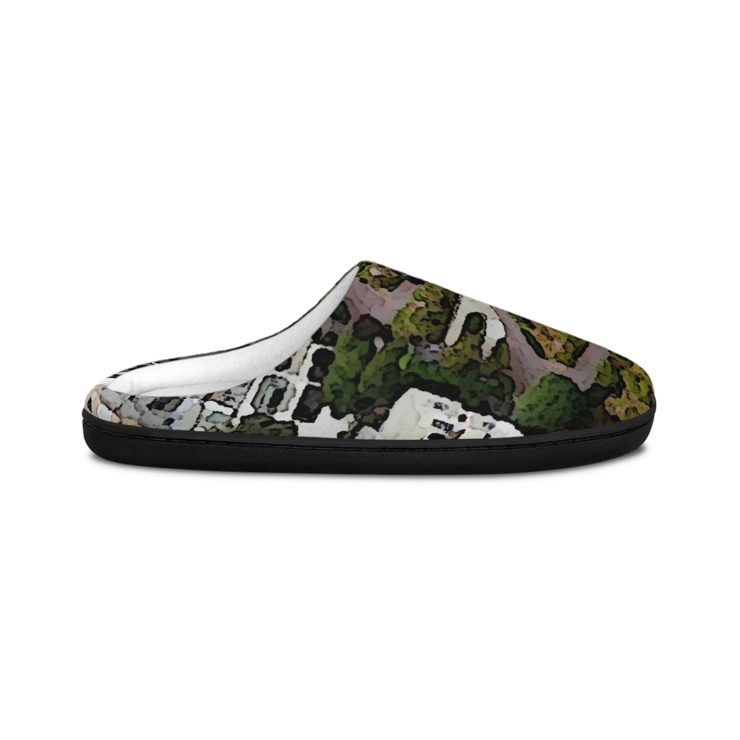 Men's Indoor Slippers ... A Crazy Street ... 'Eight Winding Curve-Switchbacks' ... "Lombard Street, San Francisco, CA' ... Family Archives: 1970's ... Original Works ...