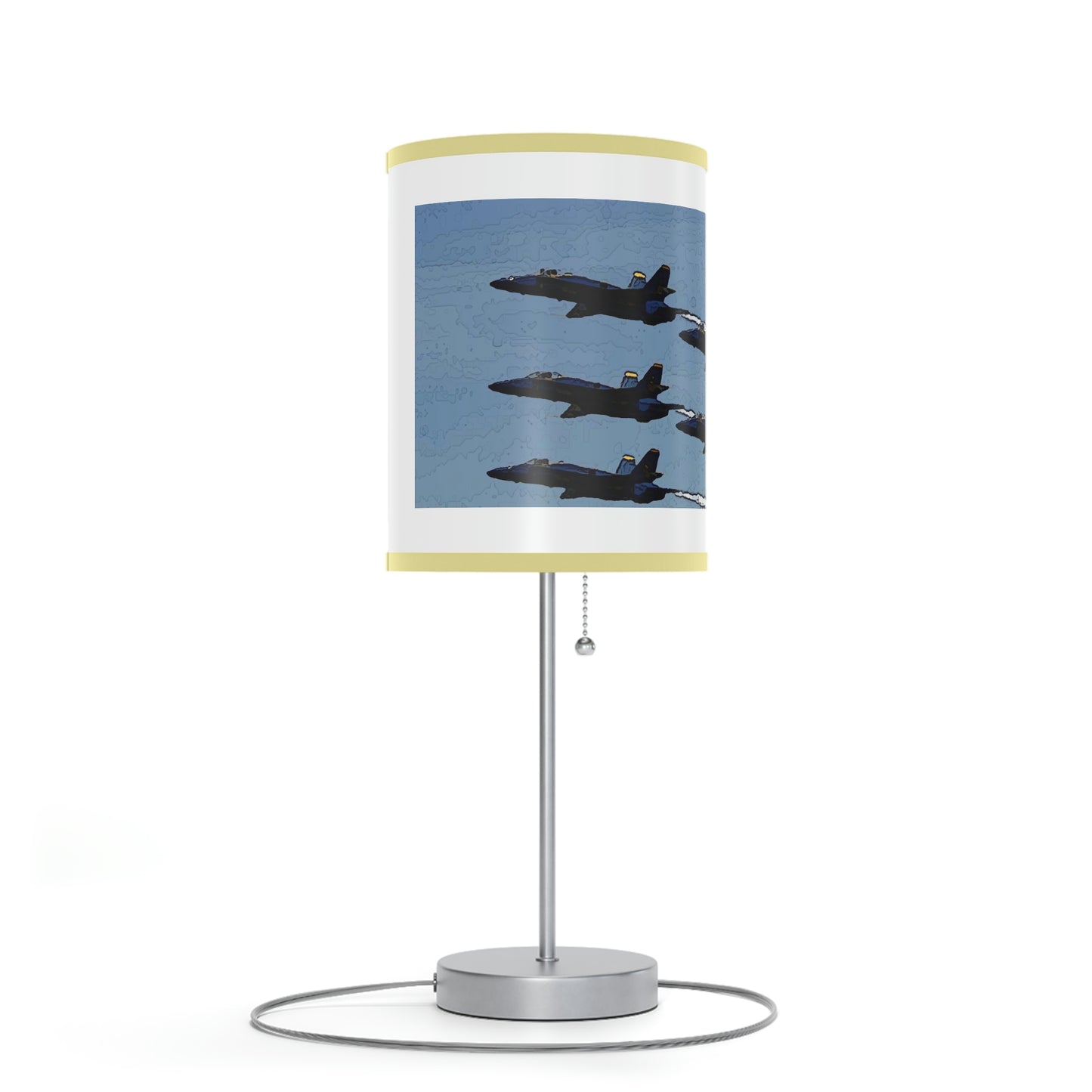 Lamp on a Stand, US|CA plug ... Seattle Seafair ..."Blue Angels Run Over Lake Washington" ... Circa Mid 1980's ... Dr FJ Holt ... Original Works ...