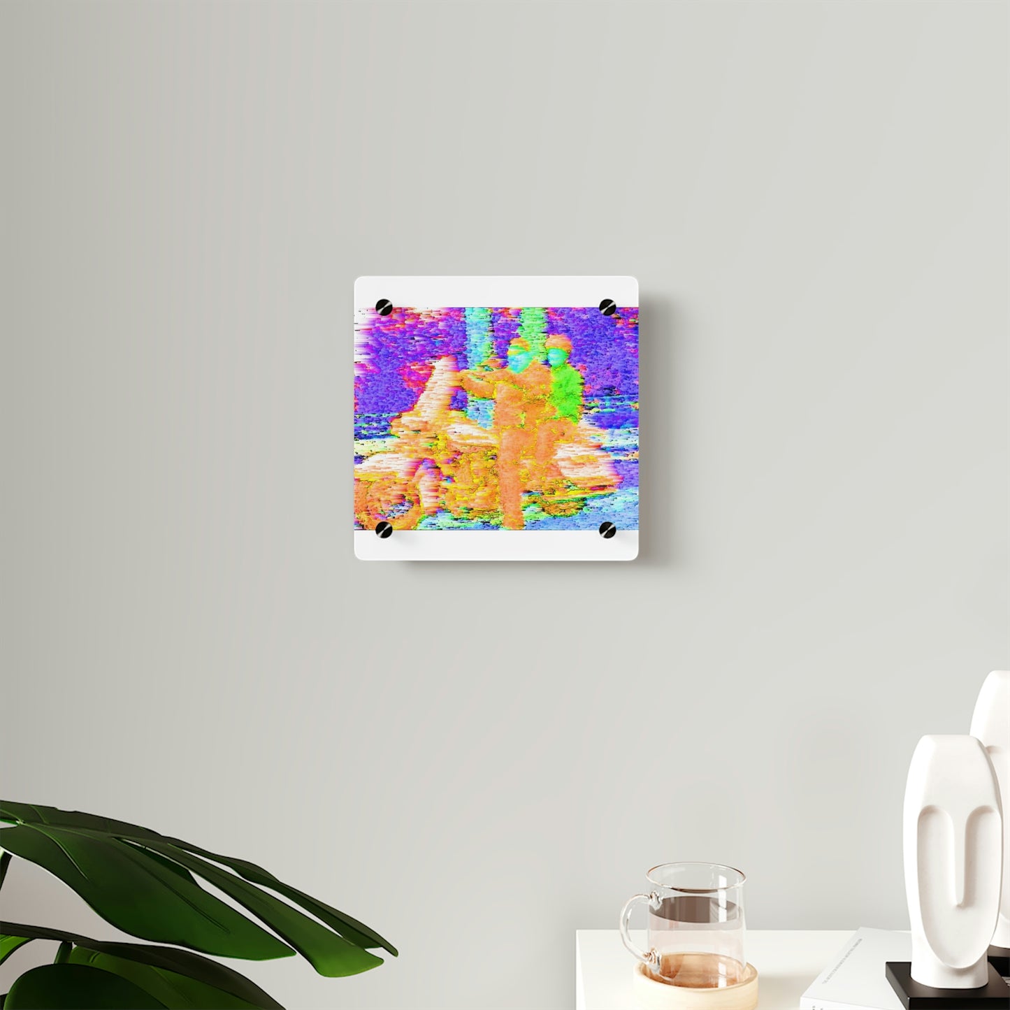 Acrylic Wall Art Panels ... "Hang On Babe ... Fuel Level's Low ... 'Gotta Hit The Juice For A Bit ... Expect 150mph For-A-Stretch'  " ... Original Works ...