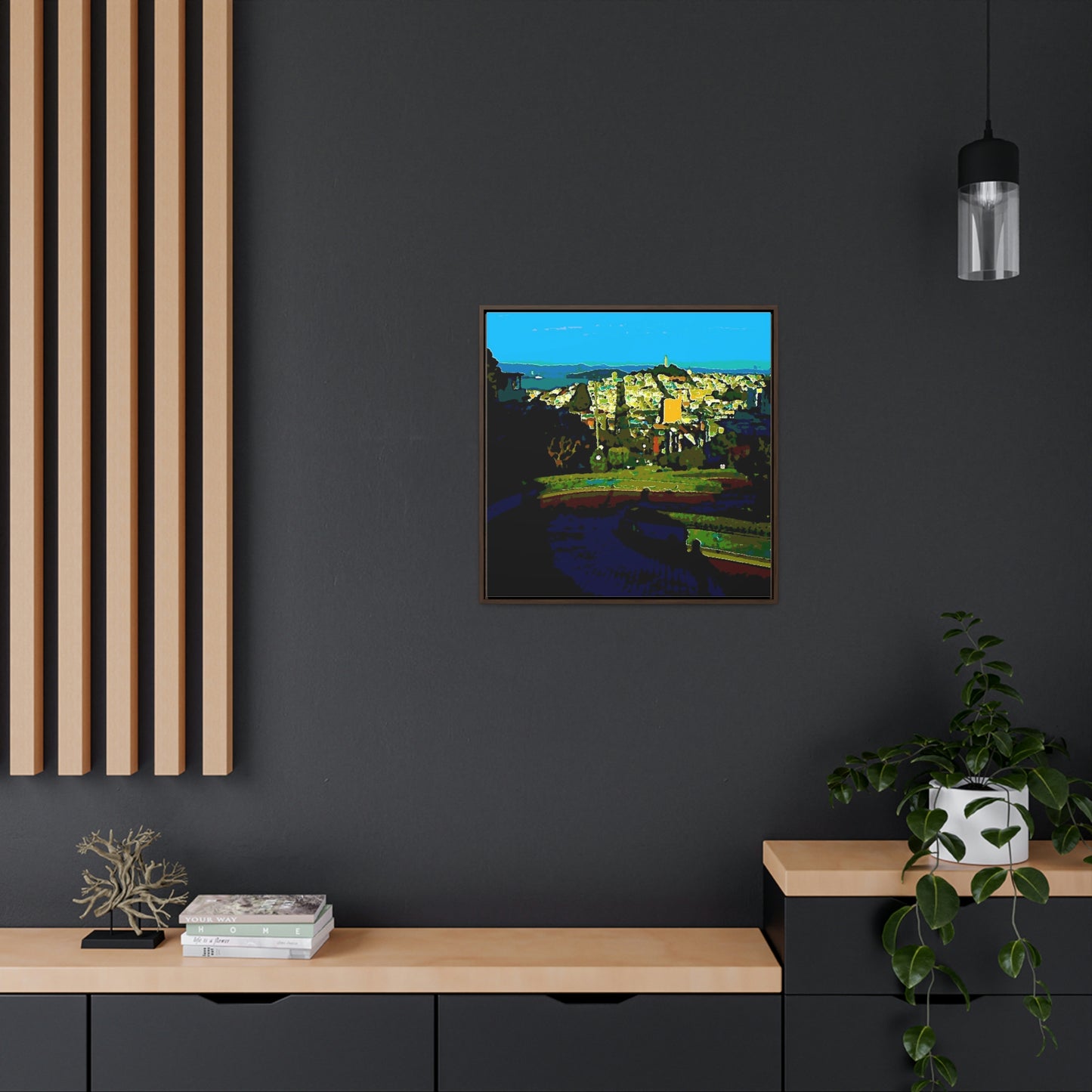 Gallery Canvas Wraps, Square Frame ...  "Lombard Street San Francisco, CA, USA" ... Family Archives 1970's ... Original Works ...