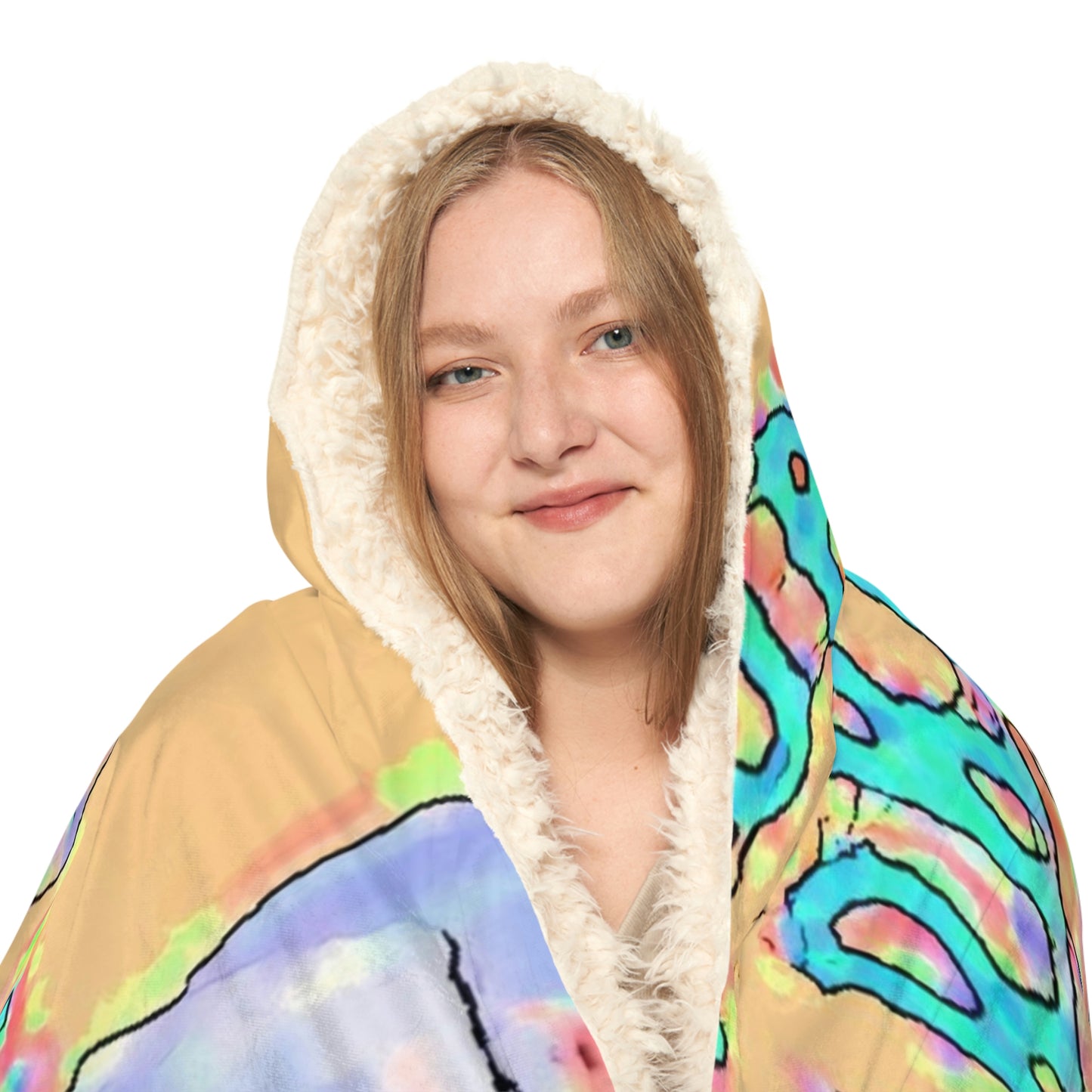Snuggle Blanket ... Be Warm ... 'Whilst' ... At PPM: Pike Place Market ... "Enjoying That World Famous Hot Cup Of Maket Spice Tea" ...