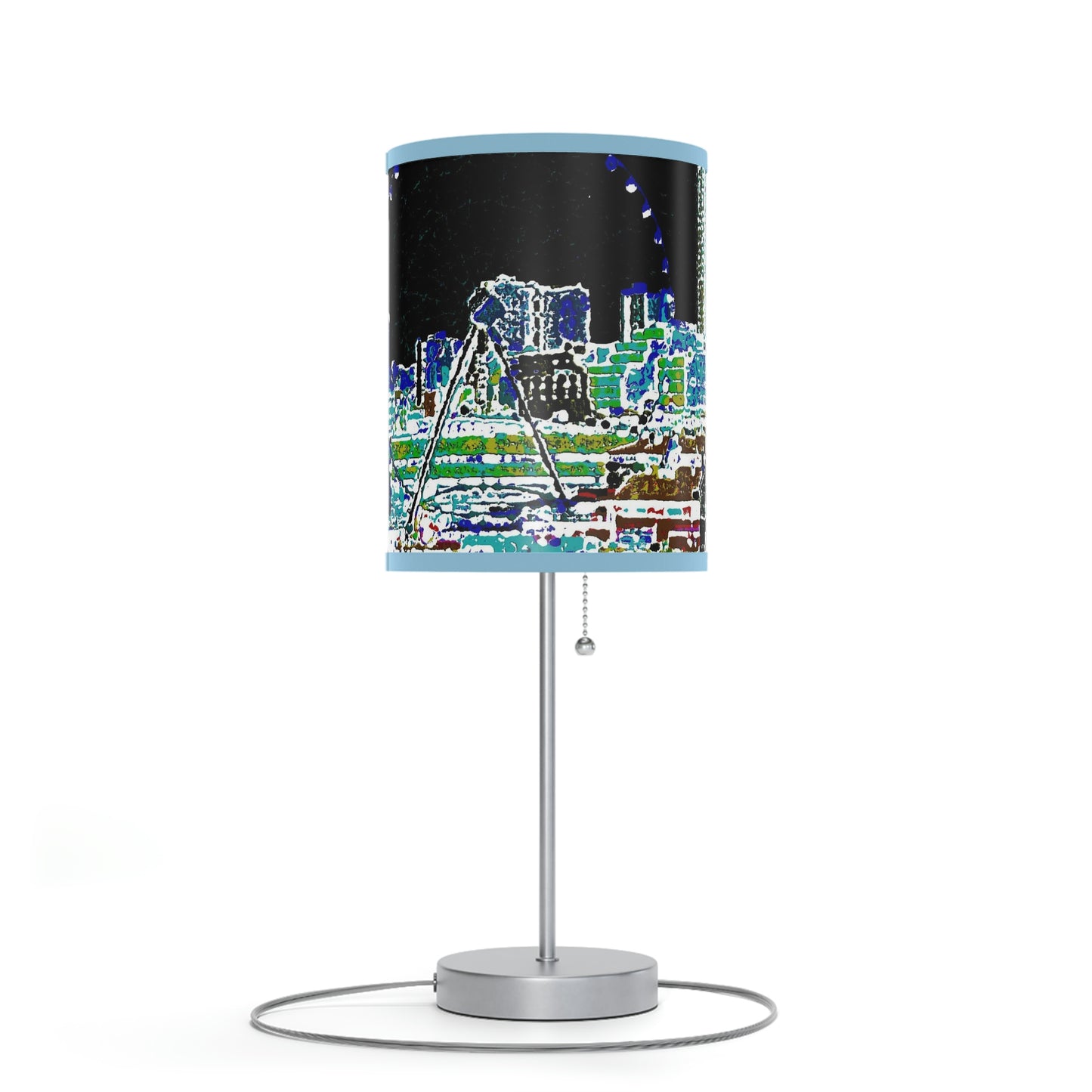 Lamp on a Stand, US|CA plug ... That Classic Wheel ... 'Seattle's Wheel' ... & Old Classic Waterside Vendors ...  'Family Archives' ... Original Works ...