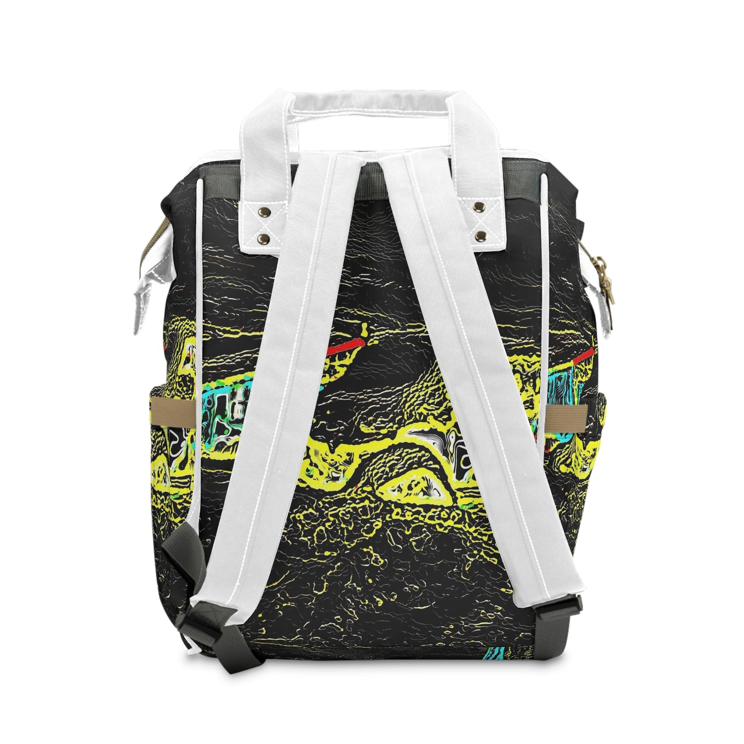 Multifunctional Diaper Backpack ...  "Snow Vehicle In Snow Storm At-Rest" ... Circa 12Mar23 ... Central Idaho ... 18-Hours Rendering Time: Original Works ...