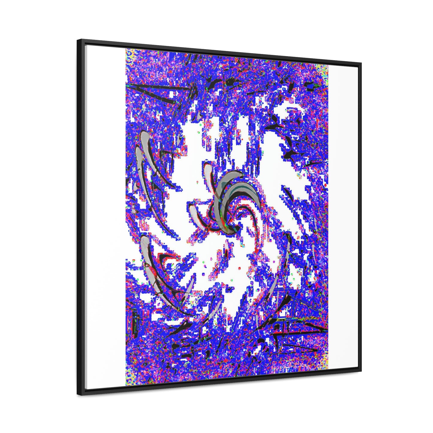 Gallery Canvas Wraps, Square Frame ... "Waning Moon" ... Central Idaho ... October 2022 ... Rendering Time: 22 Hours ... Original Works ...