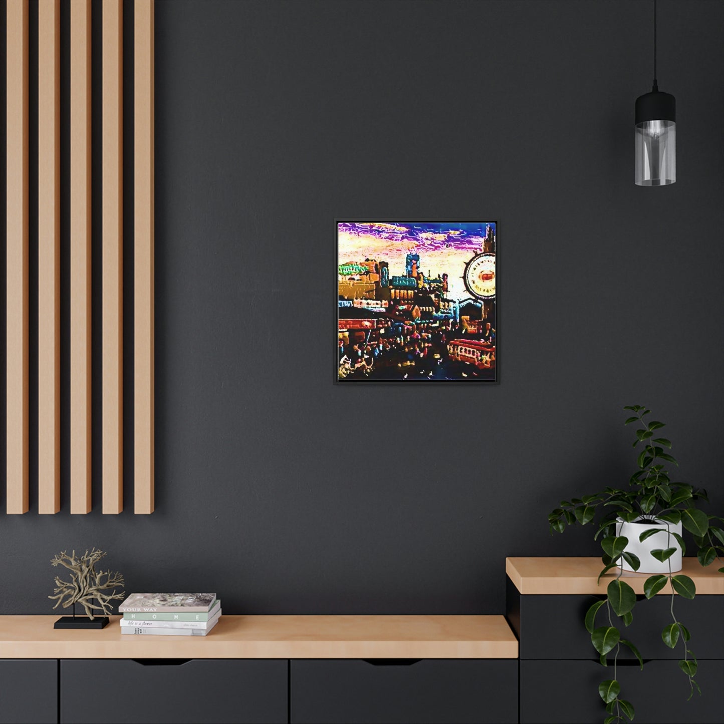 Gallery Canvas Wraps, Square Frame ... "No.9 Fishermen's Grotto - Fishermen's Wharf, SF, California" ... Family Archives: 1970's ... Original Works ...