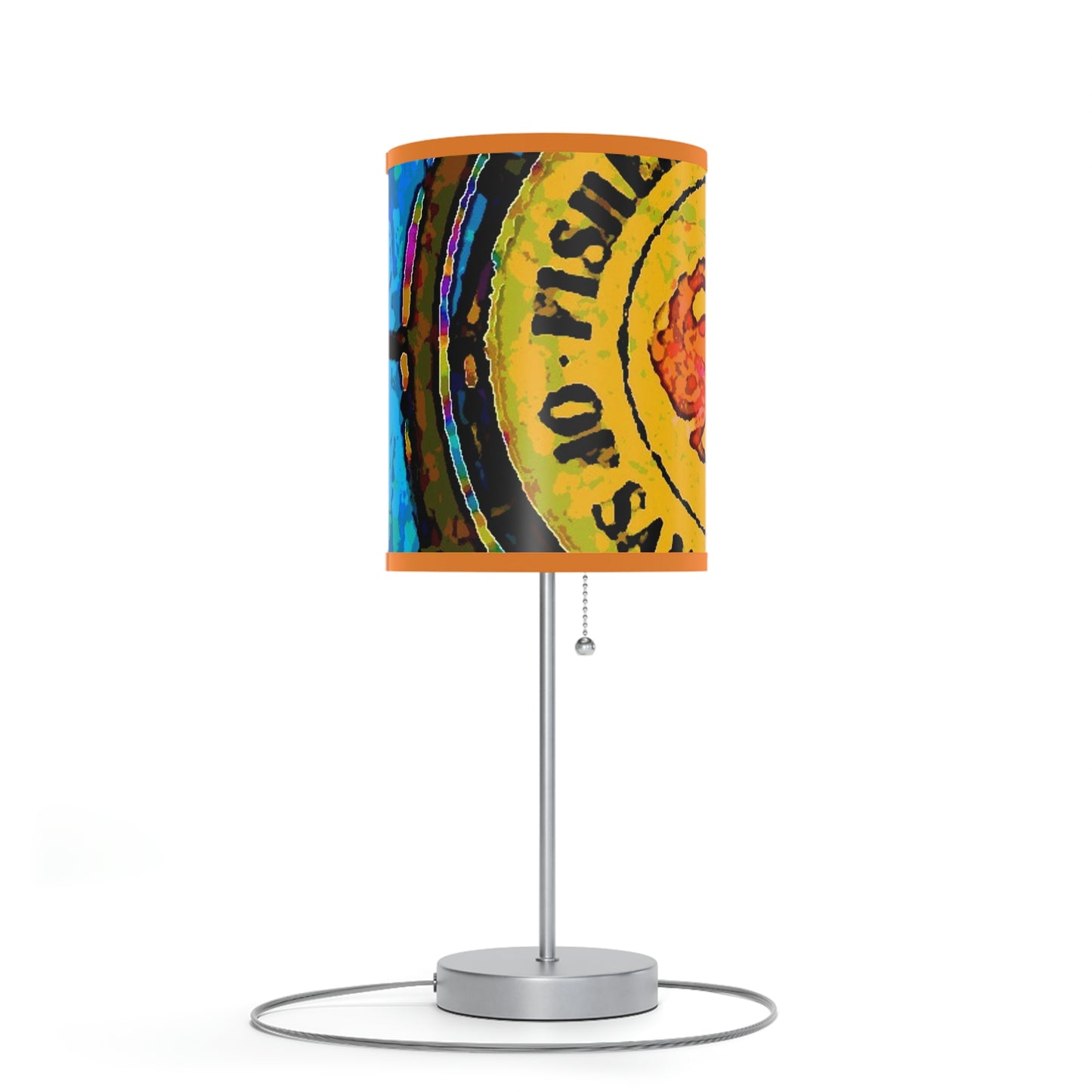 Lamp on a Stand, US|CA plug ... "No.9 Fishermen's Grotto - Fishermen's Wharf, SF, California" ... Family Archives: 1970's ... Original Works ...