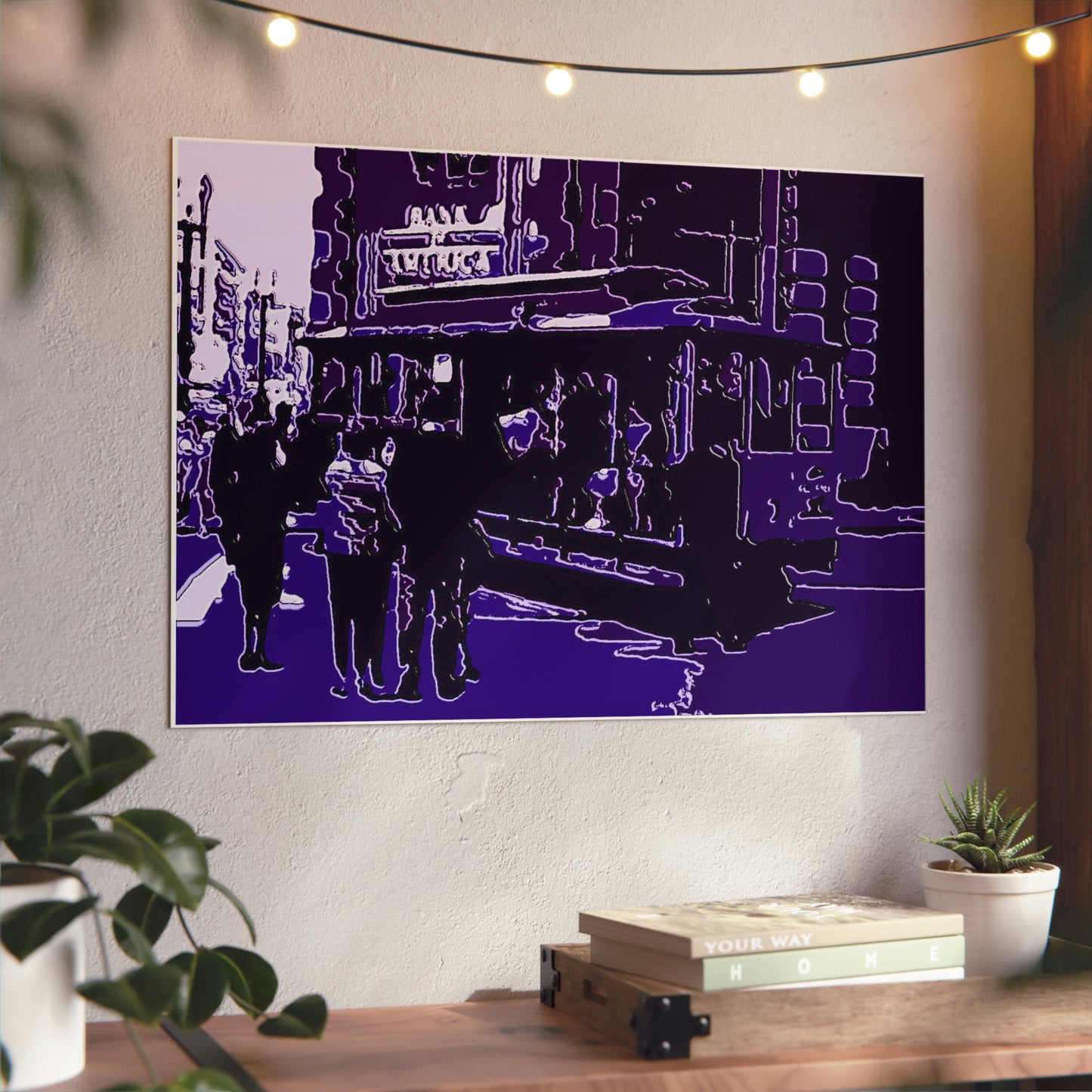 Aluminum Composite Panels ... "Cable Car Turnaround Round-About" ... 'The End Of The Line' ... Family Archives (Father) ... Original Works ...
