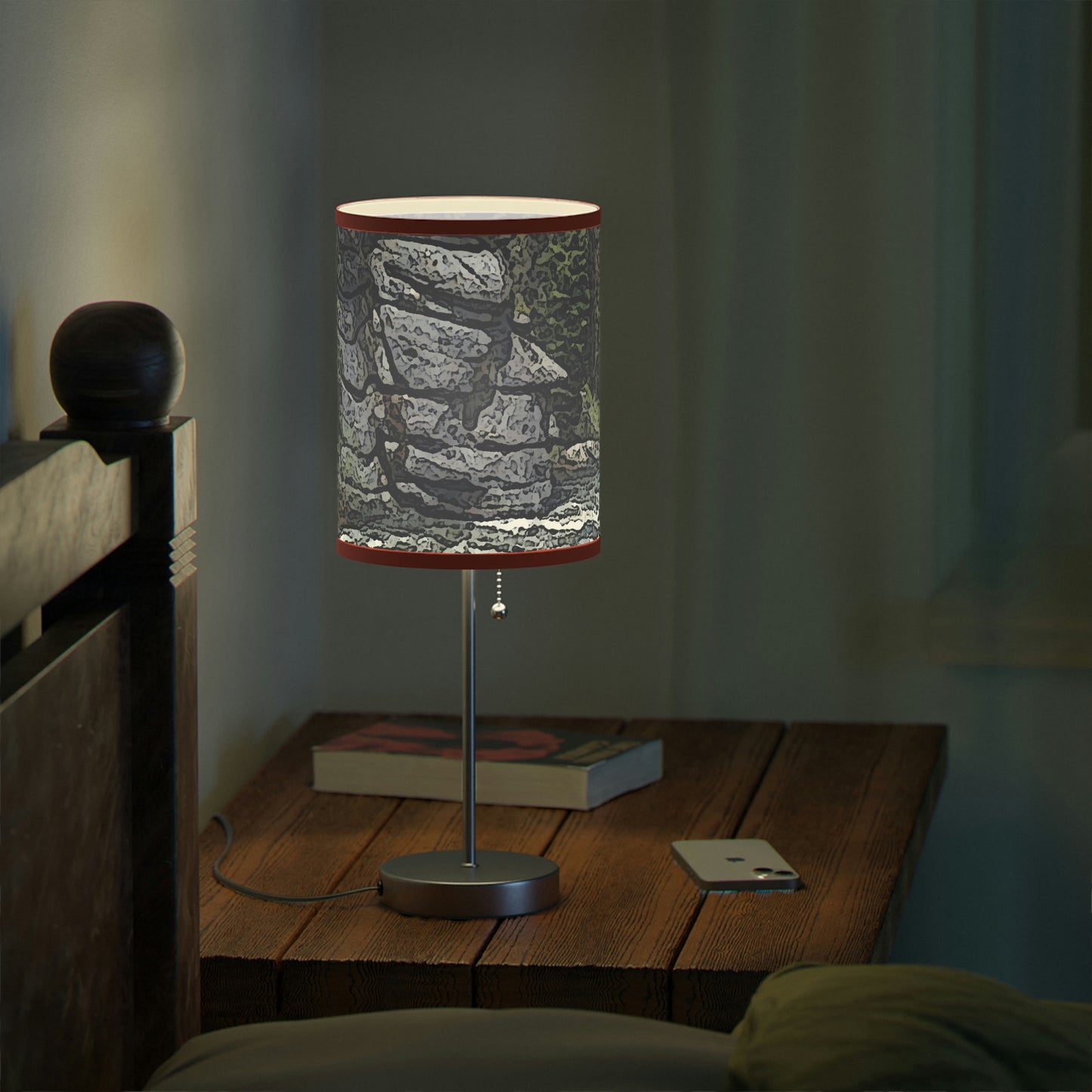 Lamp on a Stand, US|CA plug ... "I Am Innocent" ... Tricky-Dick Immortalized ... Nixon Rock: Along The River ... Central Idaho, Summer 2020 ... Original Works ...