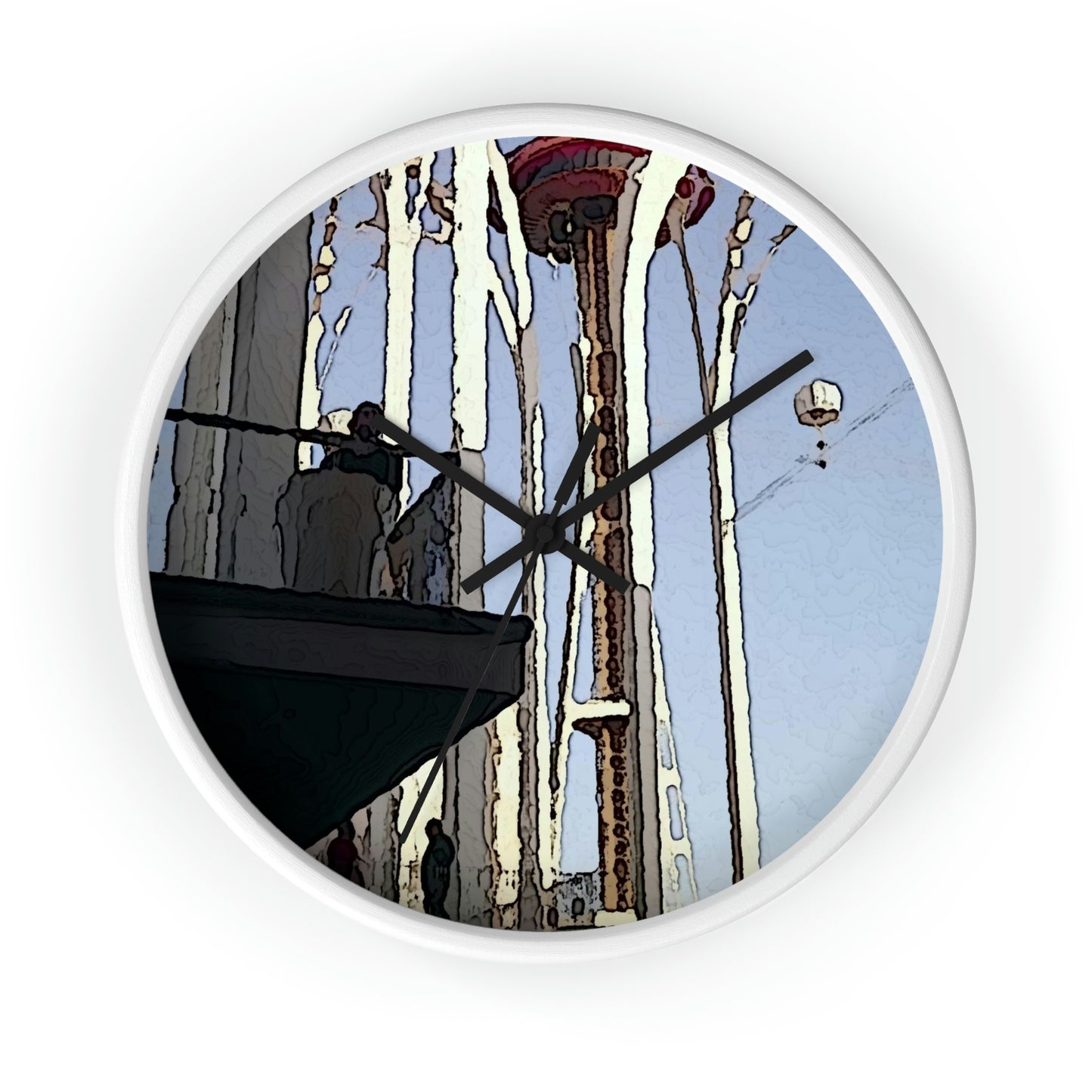Wall clock ... "Seattle's World Fair ... 'A Family Favourite' ..." Original Works ...