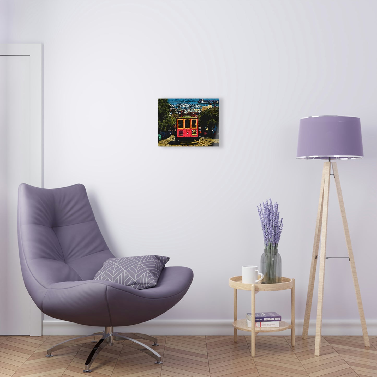 Acrylic Prints ... San Francisco ... 'A Rice-A-Roni-Treat' ... "A Cable Car Classic" ... Family Archives: 1973 ... Original Works ...