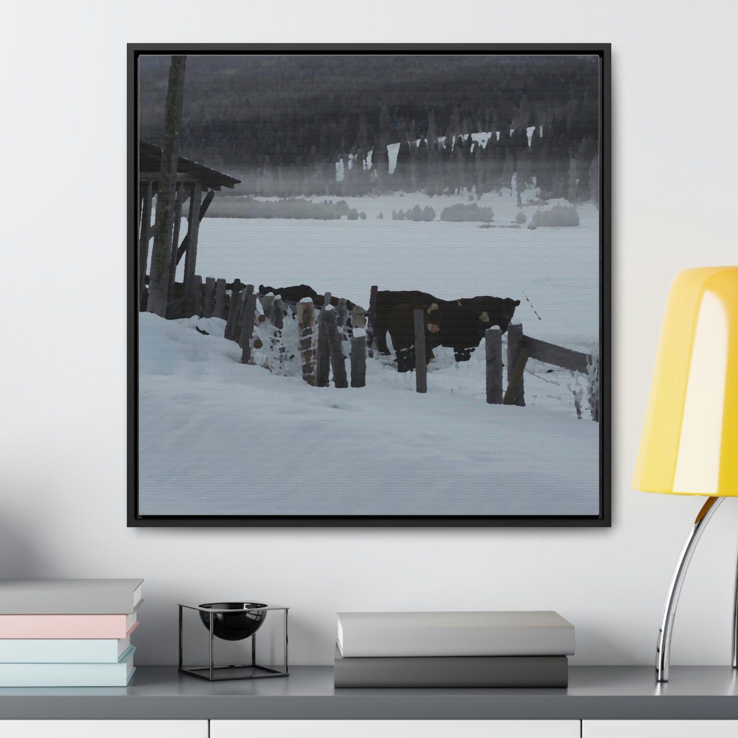 Gallery Canvas Wraps, Square Frame