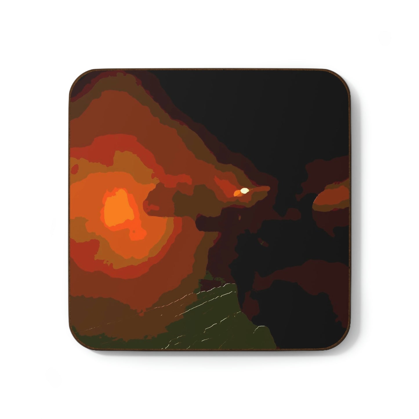 Hardboard Back Coaster ... Ruger .357 Magnum Early-Morning-Target-Practice ... 'Circa April 2022' ... Original Works ...