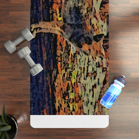 Rubber Yoga Mat ... Coyote ... "Yosemite Valley: Circa May23 ... KPH Base Photo" ... Original Works ...