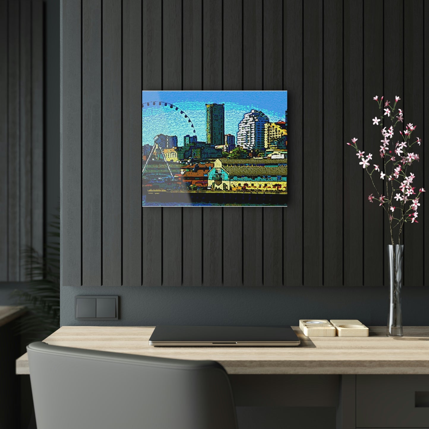 Acrylic Prints... That Classic Wheel ... 'Seattle's Wheel' ... & An Old Classic Waterside Vendors ...  'Family Archives' ... Original Works ...