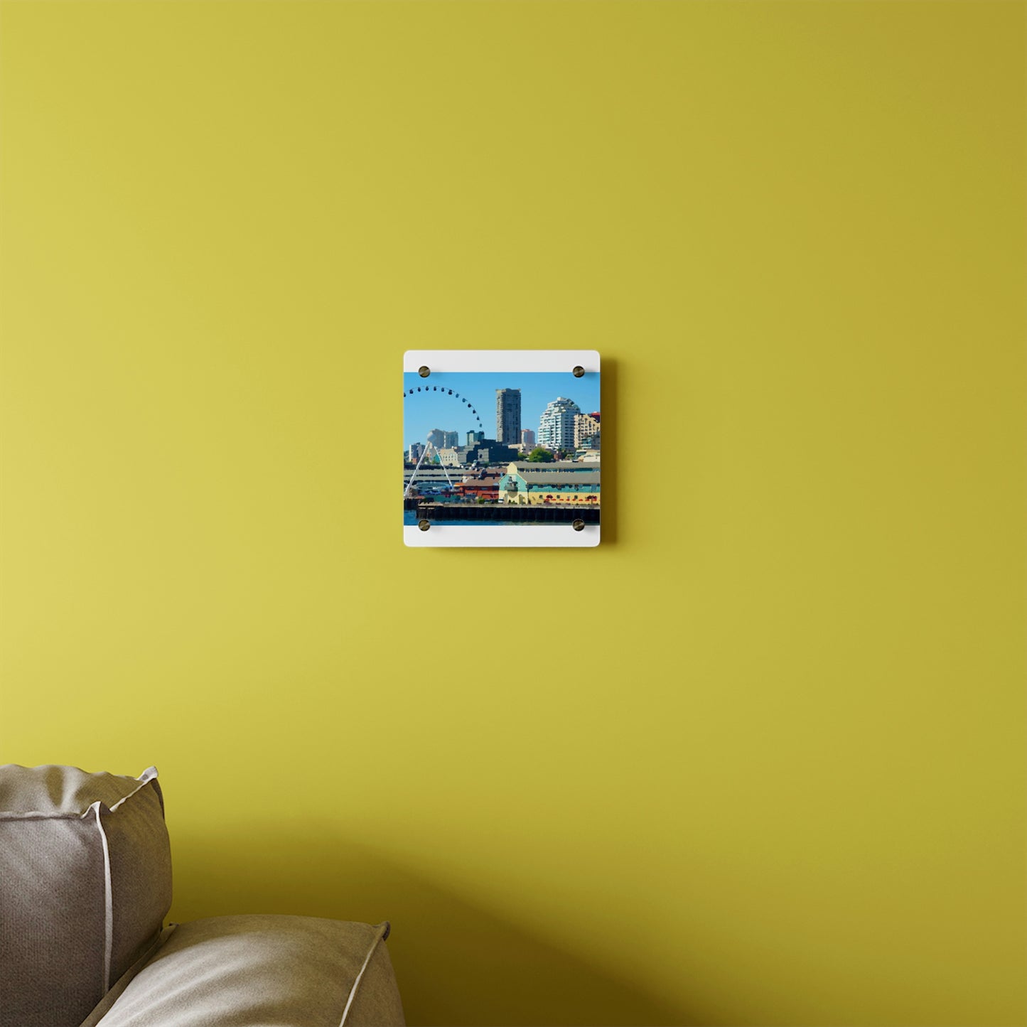 Acrylic Wall Art Panels ... That Classic Wheel ... 'Seattle's Wheel' ... & Old Classic Waterside Vendors ...  'Family Archives' ... Original Works ...