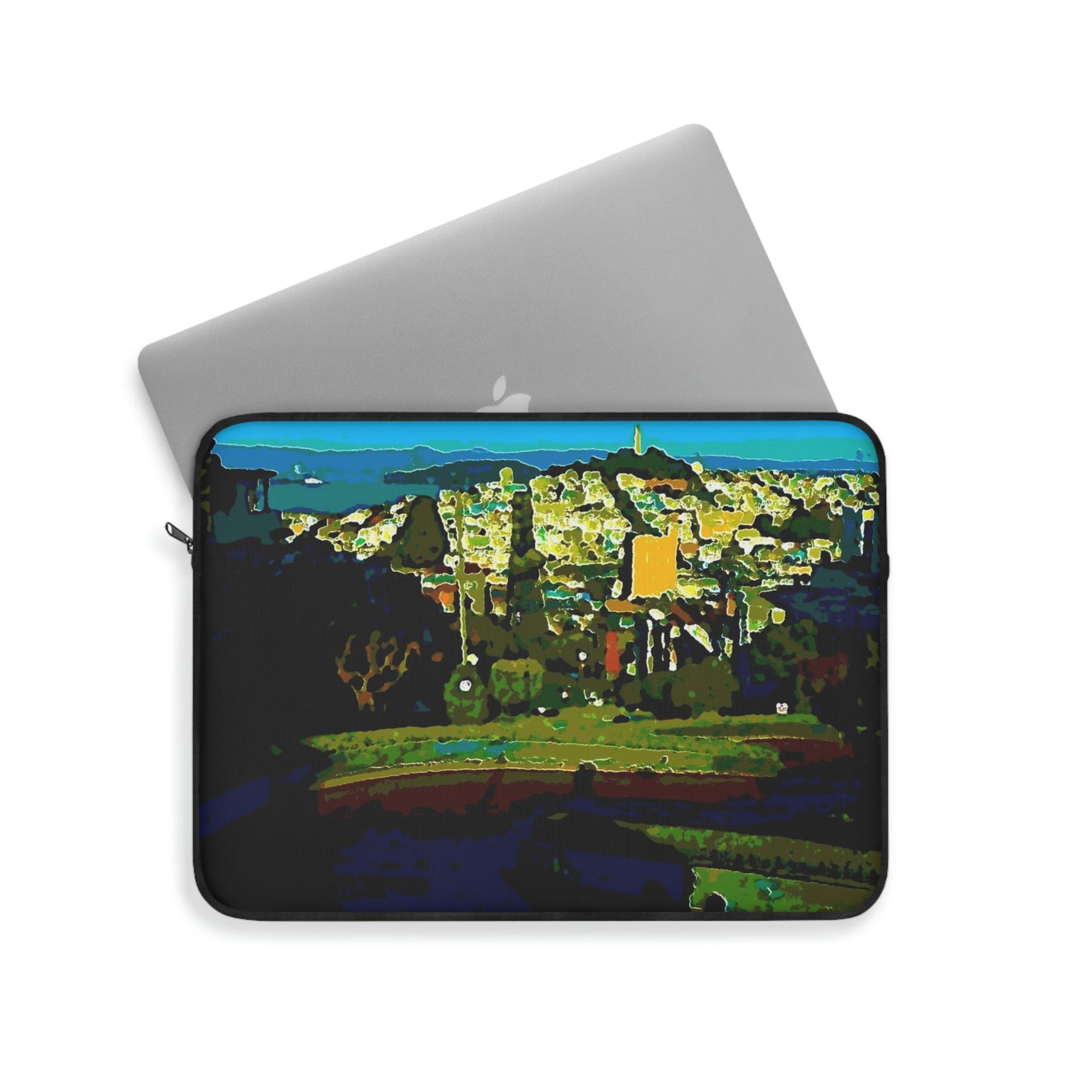 Laptop Sleeve ...  "Lombard Street San Francisco, CA, USA" ... Family Archives 1970's ... Original Works ...
